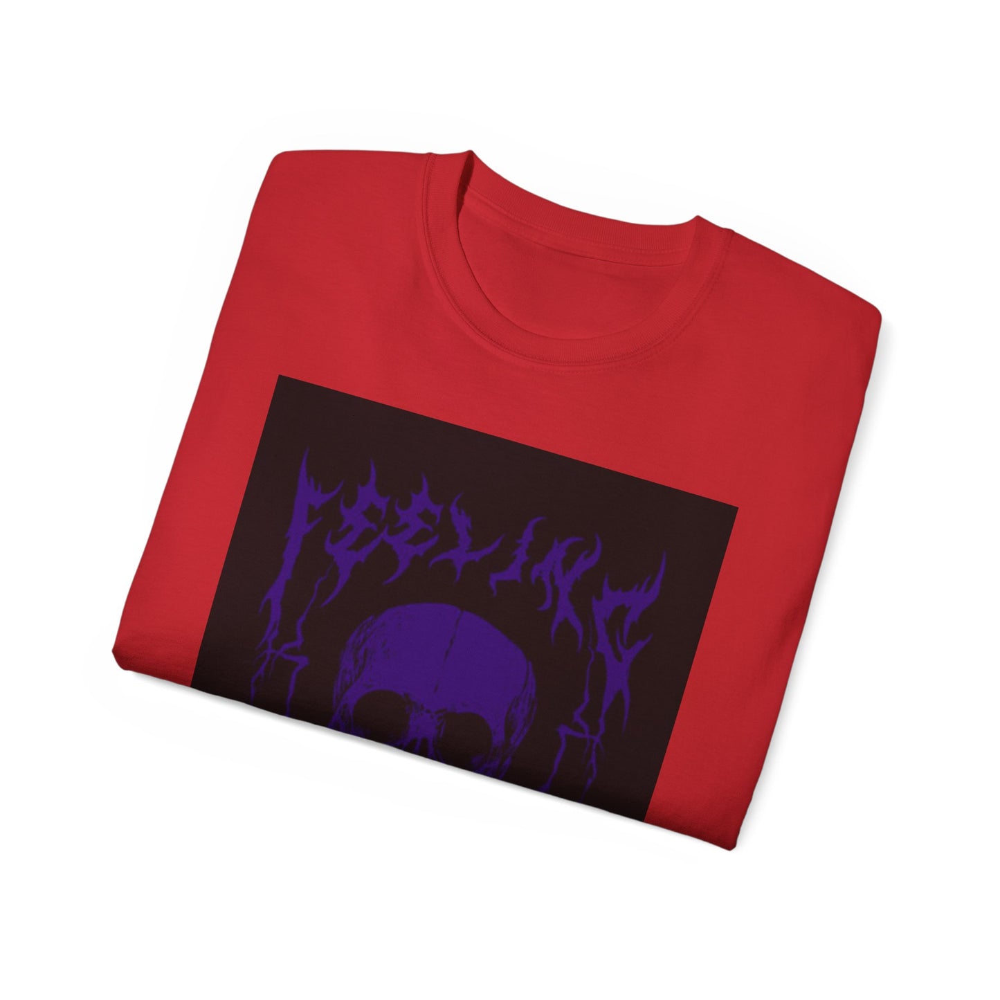 Unisex Ultra Cotton Tee - 'Feeling' Skull Graphic T-Shirt - Bold Streetwear Style