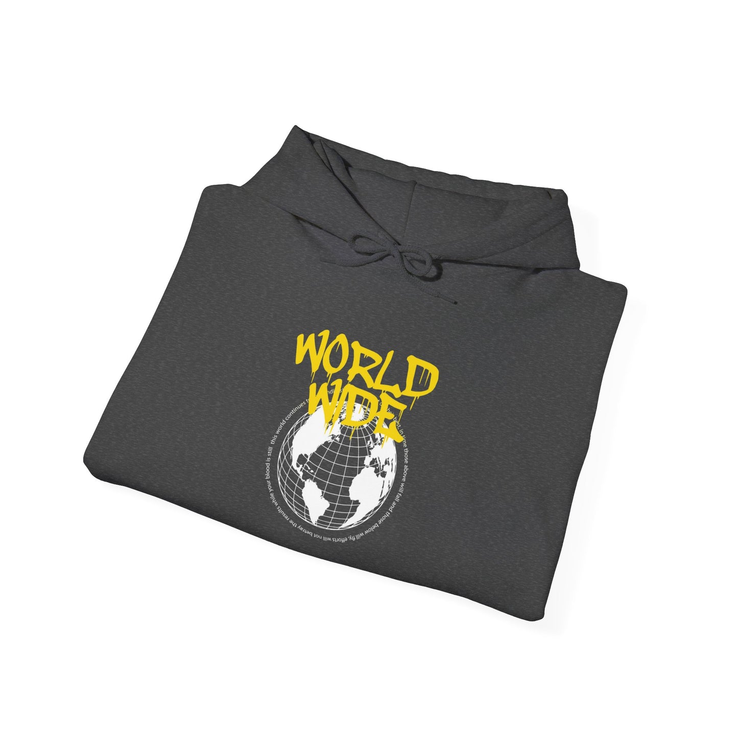 World Wide Unisex Heavy Blend™ Hooded Sweatshirt - Trendy Fashion for Global Citizens