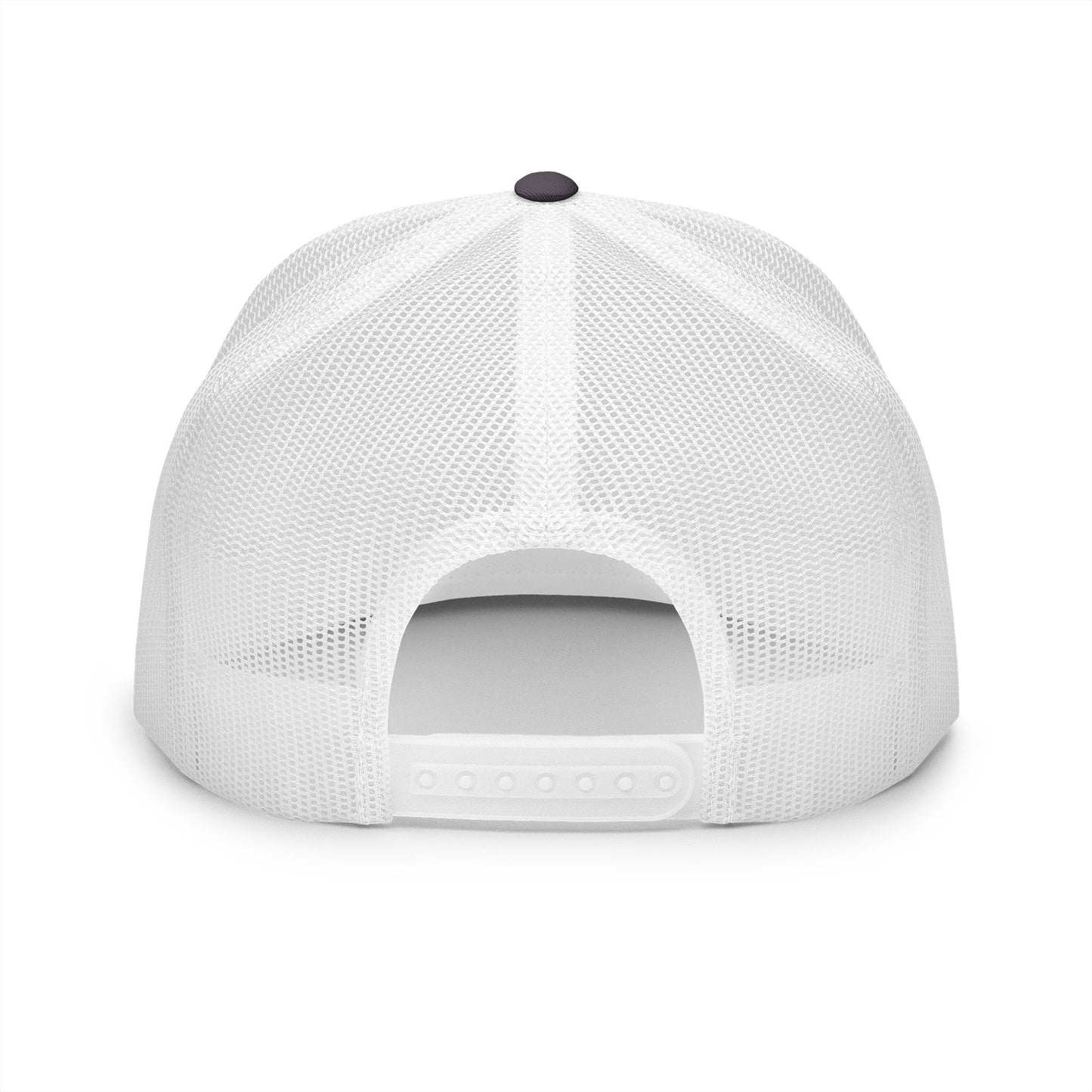 Embroidered God Trucker Cap - Stylish 5 Panel Hat for Faith & Fashion