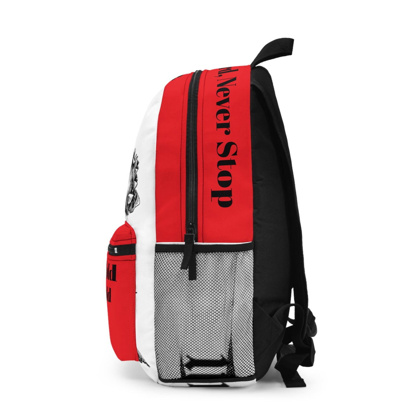 Hustle-Inspired Backpack - "Brake the Mold, Embrace the Bold"