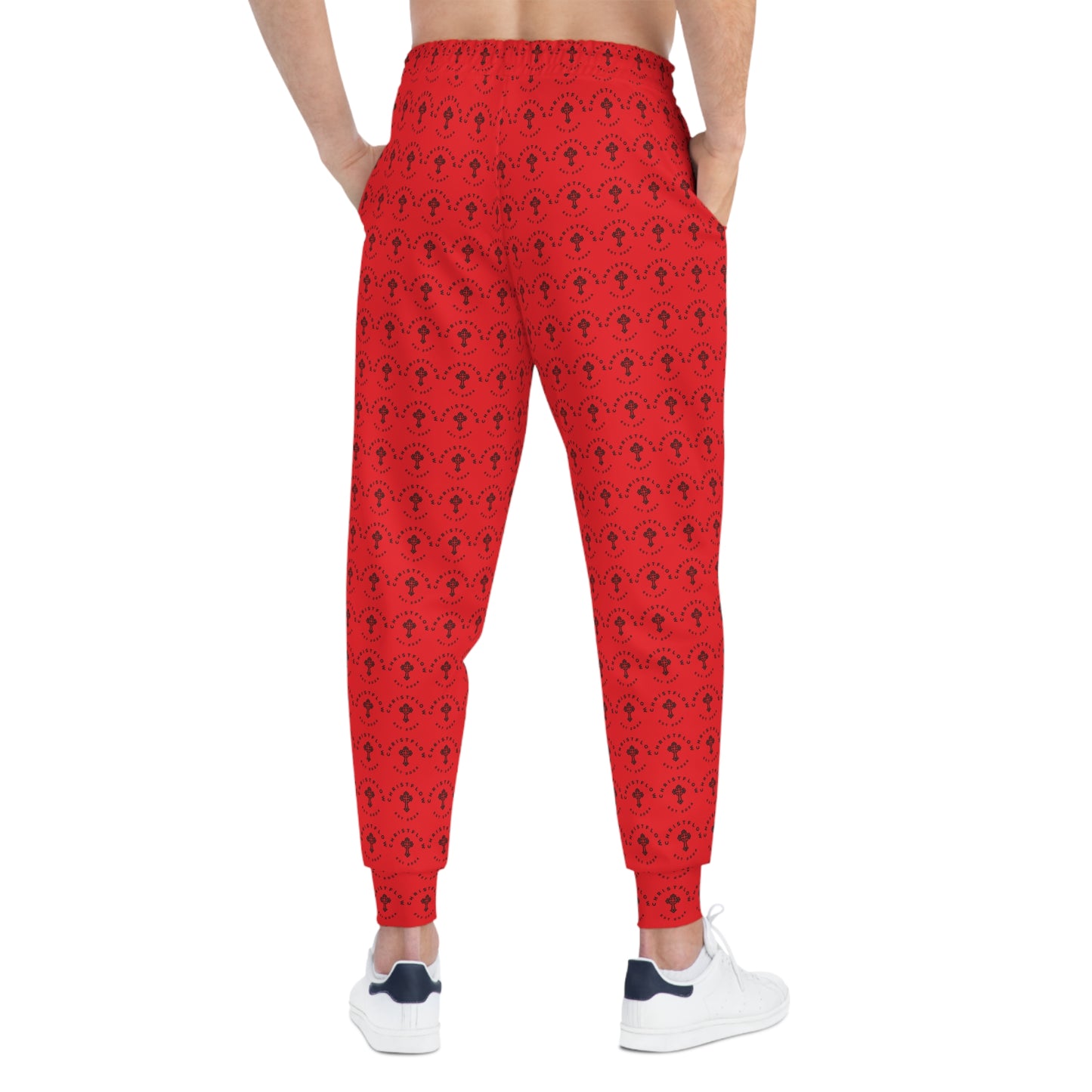 Comfortable Red Athletic Joggers for Active Lifestyle