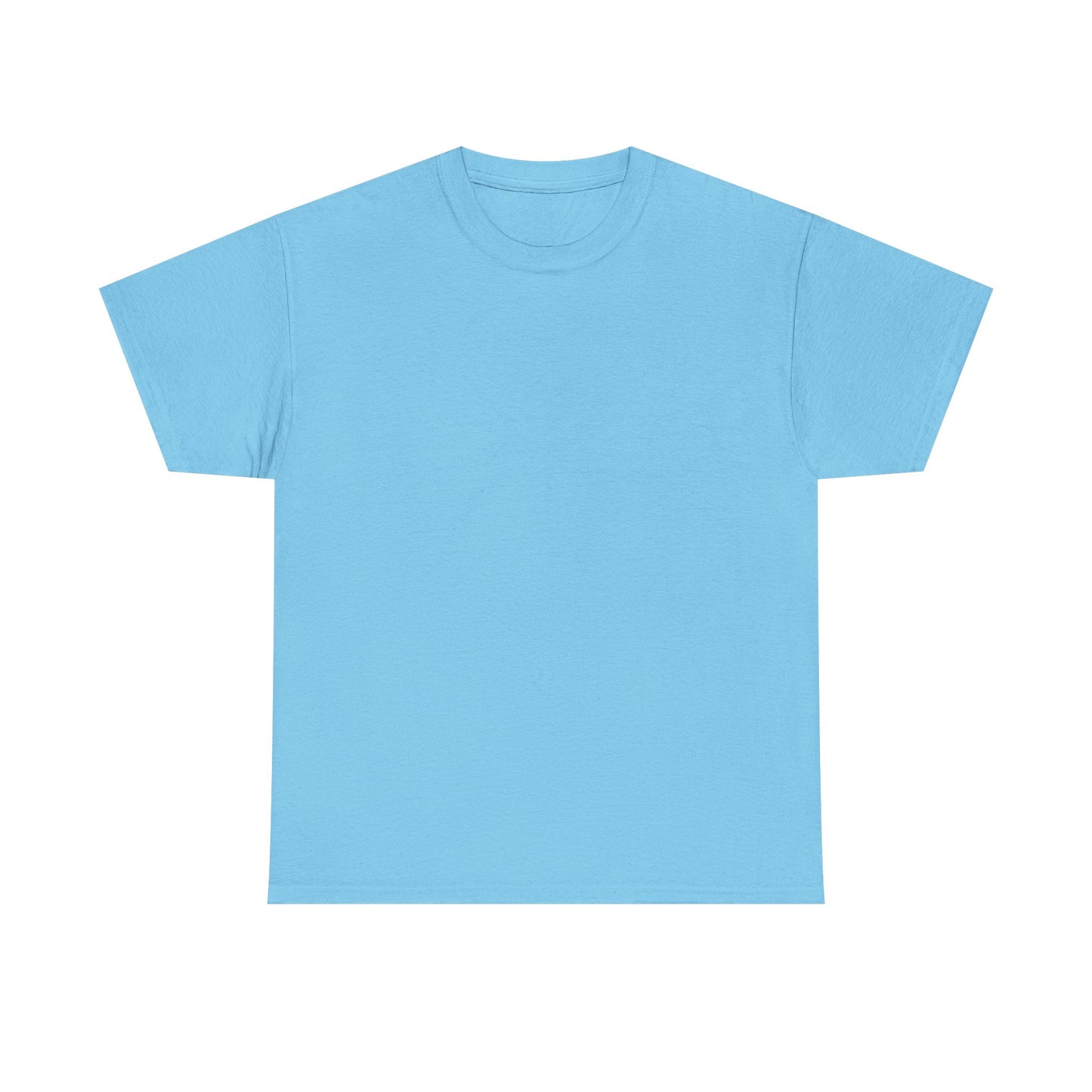 Inspirational Unisex Heavy Cotton Tee - "Never Give Up"