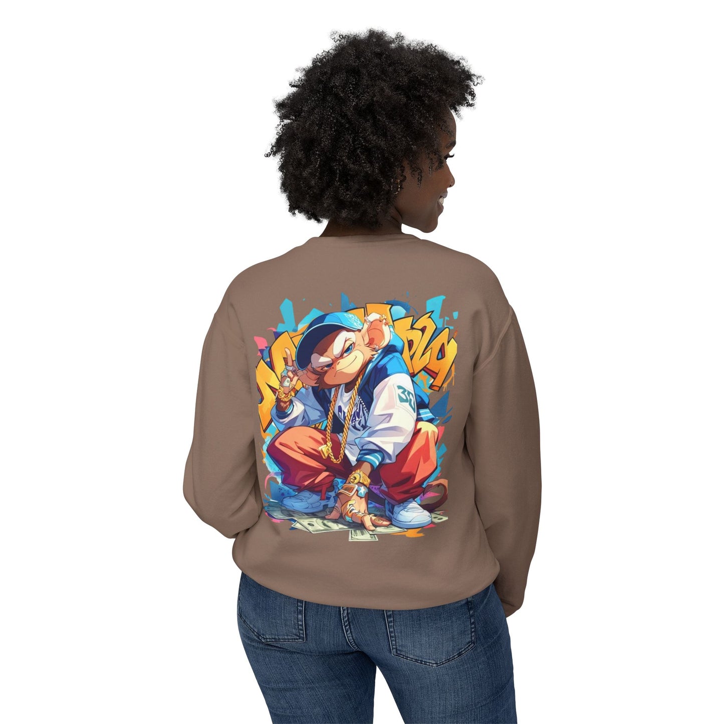 Unisex Lightweight Crewneck Sweatshirt