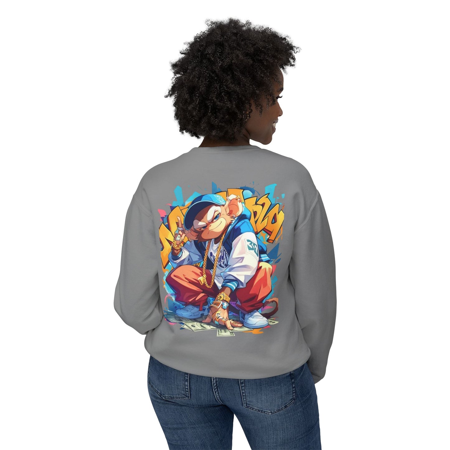 Unisex Lightweight Crewneck Sweatshirt