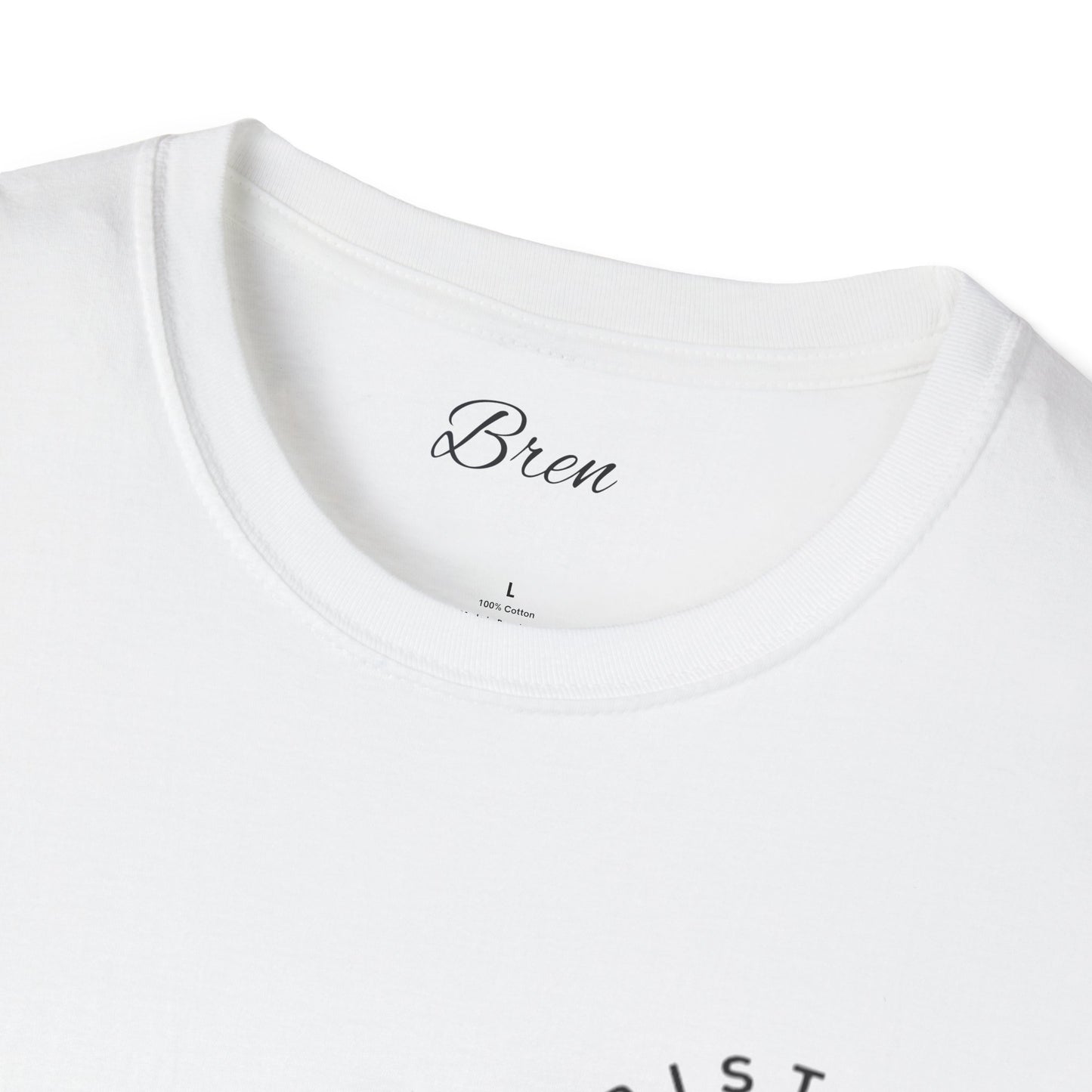 Unisex Softstyle T-Shirt with Cross Design - Faith-Inspired Apparel