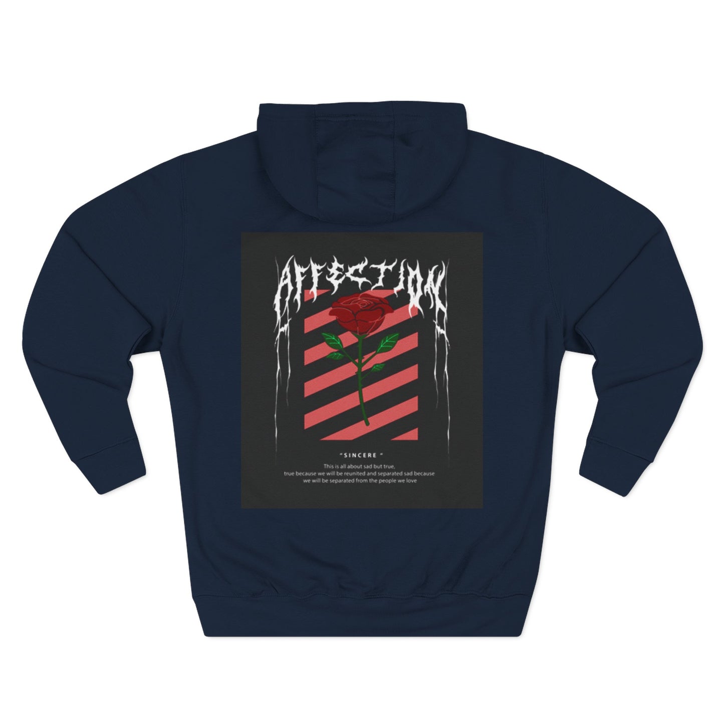Stylish Three-Panel Fleece Hoodie – Perfect for Casual Days and Holiday Gifting
