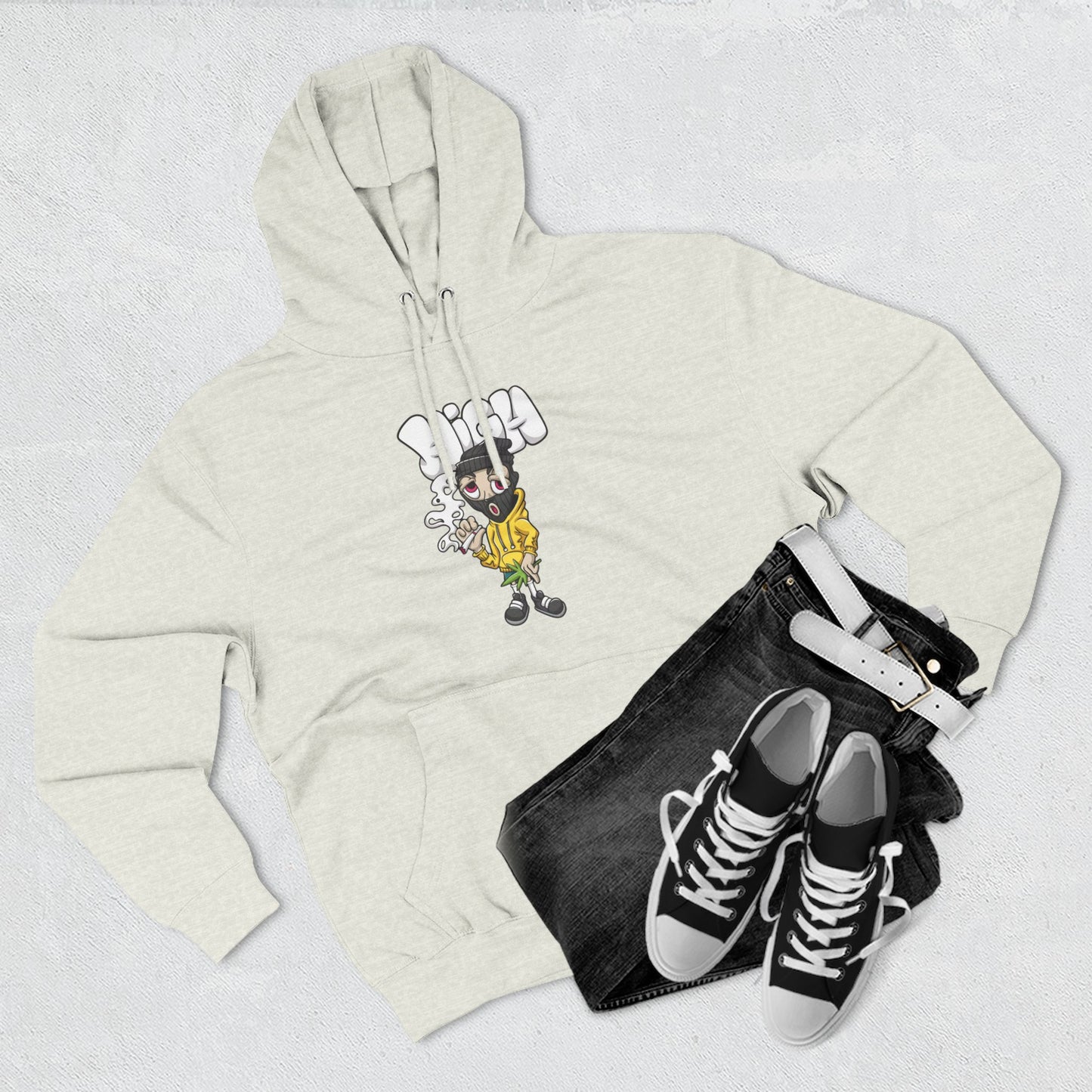 Cool Chef Fleece Hoodie - Fun Graphic Design for Food Lovers