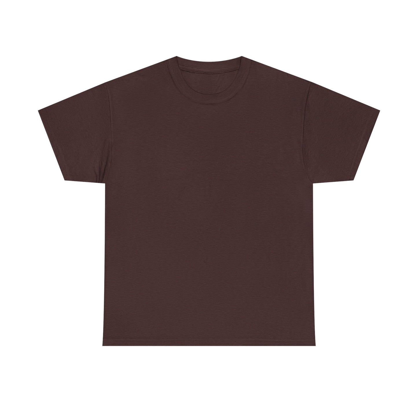 Inspirational Unisex Heavy Cotton Tee - "Never Give Up"