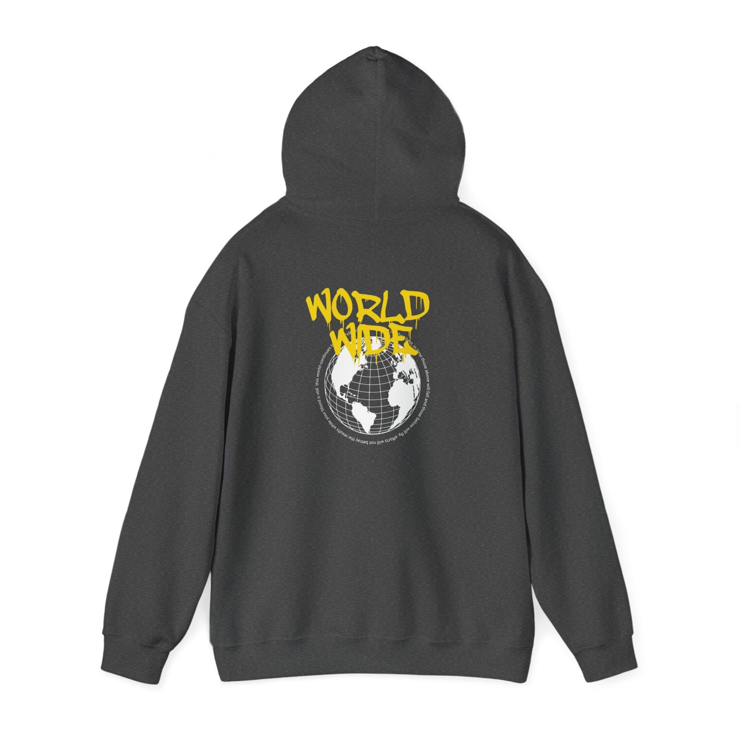 World Wide Unisex Heavy Blend™ Hooded Sweatshirt - Trendy Fashion for Global Citizens