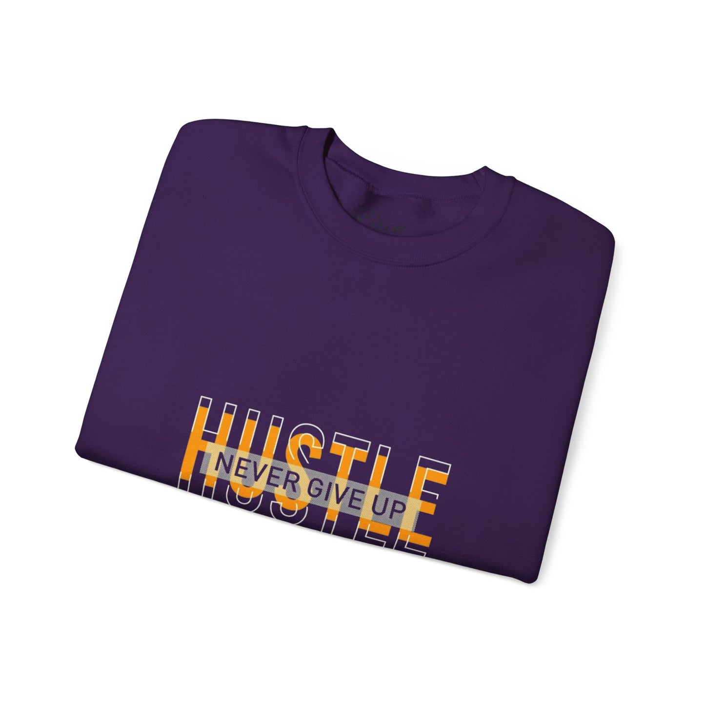 Hustle Crewneck Sweatshirt - Unisex Heavy Blend™ - Motivational Design