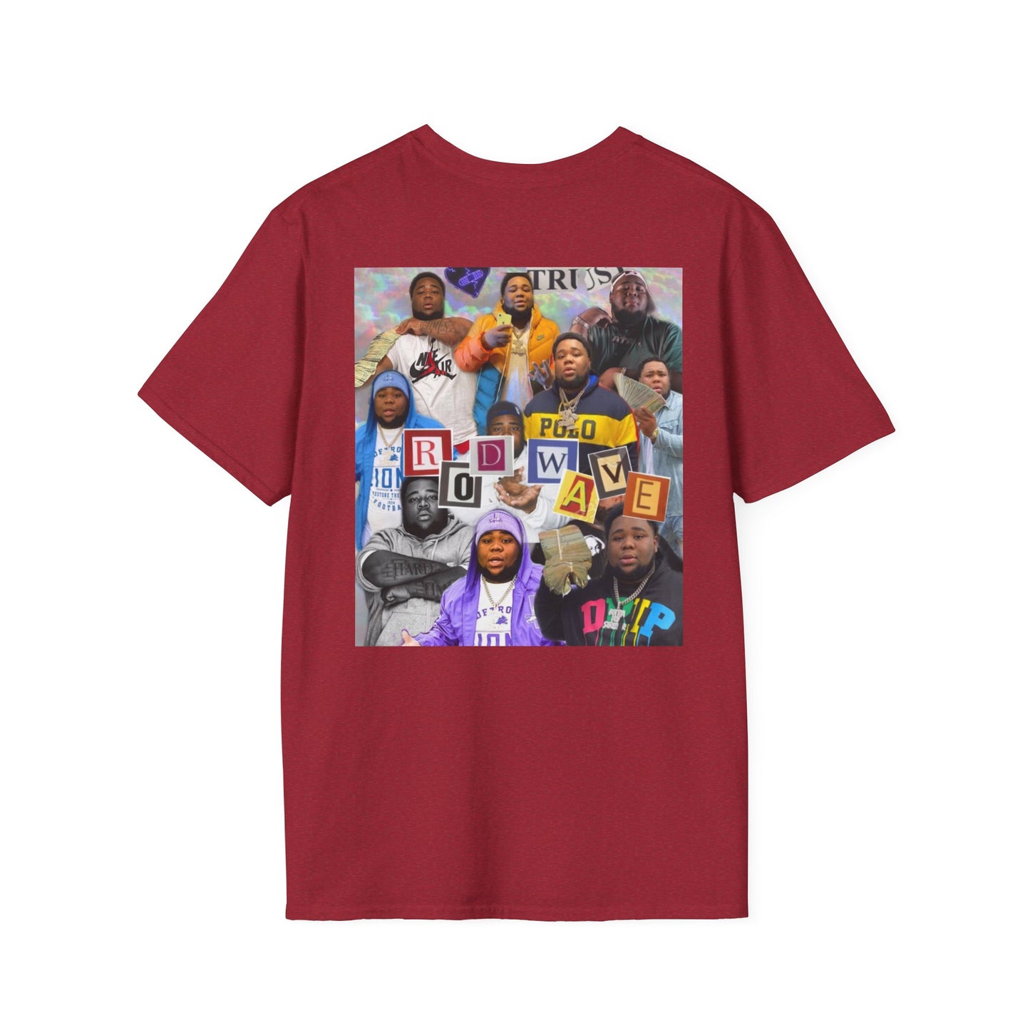Unisex Softstyle T-Shirt with Ridwave Graphic - Casual Streetwear for Music Lovers