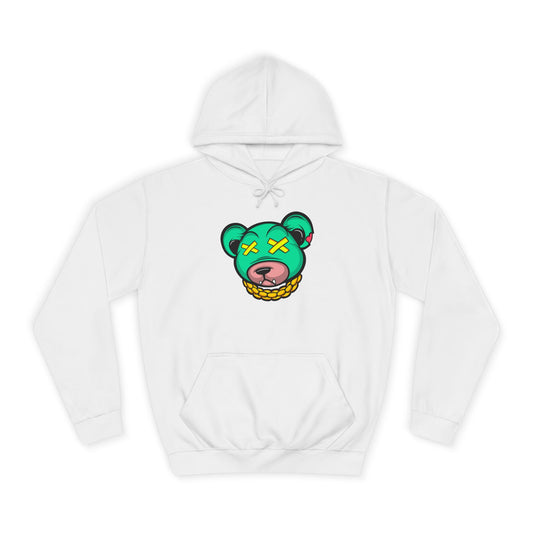 Cool Cartoon Bear Unisex College Hoodie