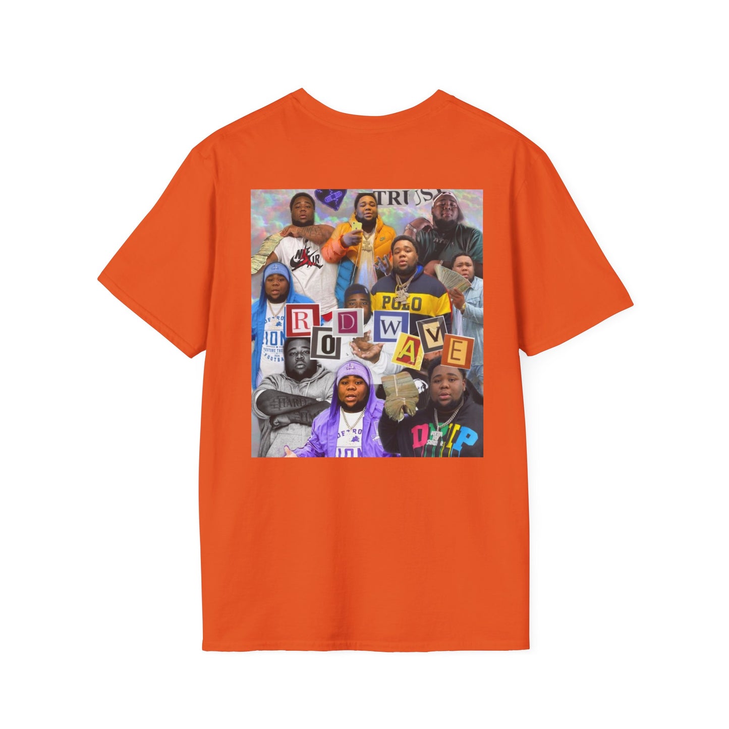 Unisex Softstyle T-Shirt with Ridwave Graphic - Casual Streetwear for Music Lovers
