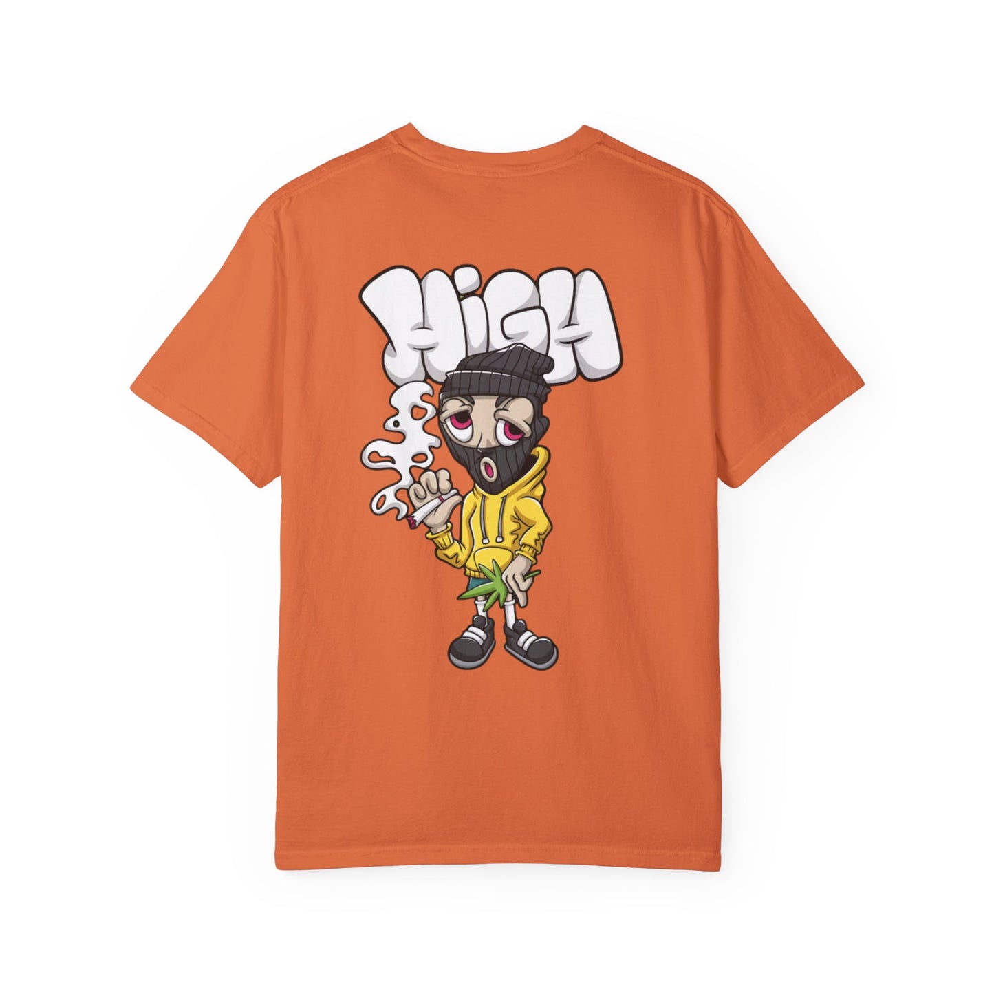 High Vibes Unisex Garment-Dyed T-Shirt - Perfect for Stoners and Casual Wear