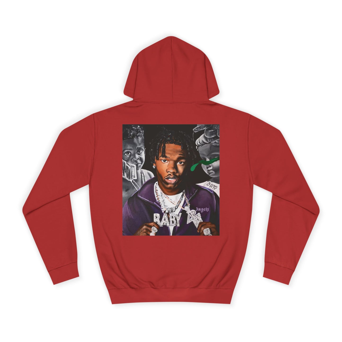 Unisex College Hoodie with Graphic Design – Music Inspired Streetwear