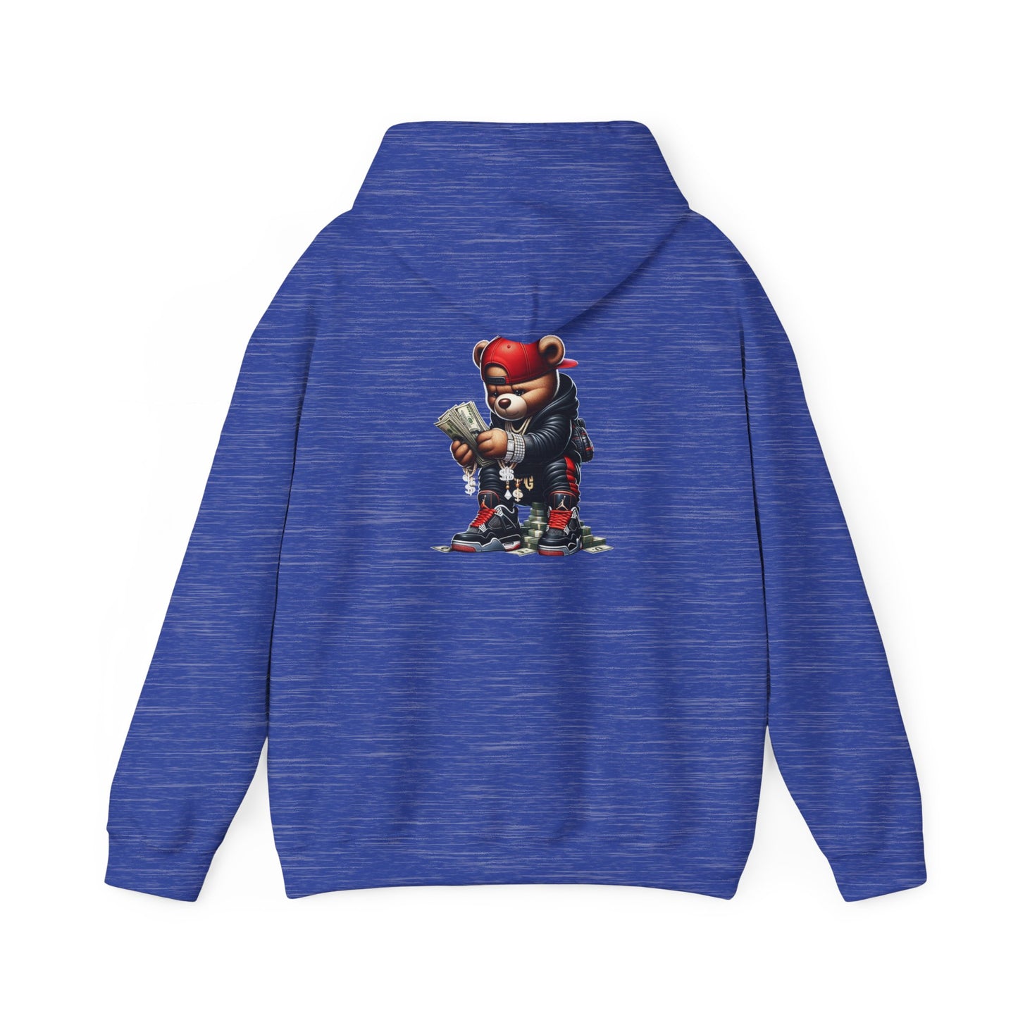 Hustle Bear Unisex Heavy Blend™ Hooded Sweatshirt | Motivational Streetwear for Entrepreneurs