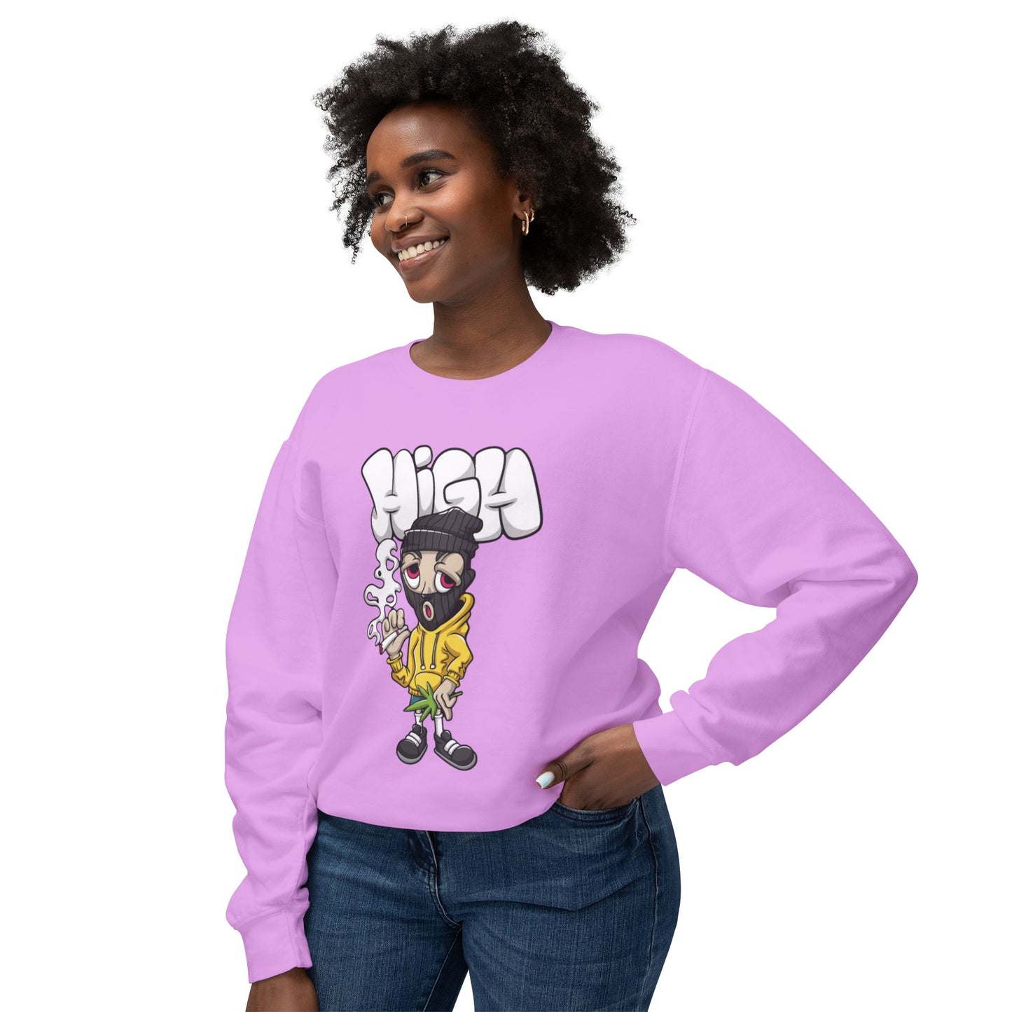 Unisex Lightweight Crewneck Sweatshirt