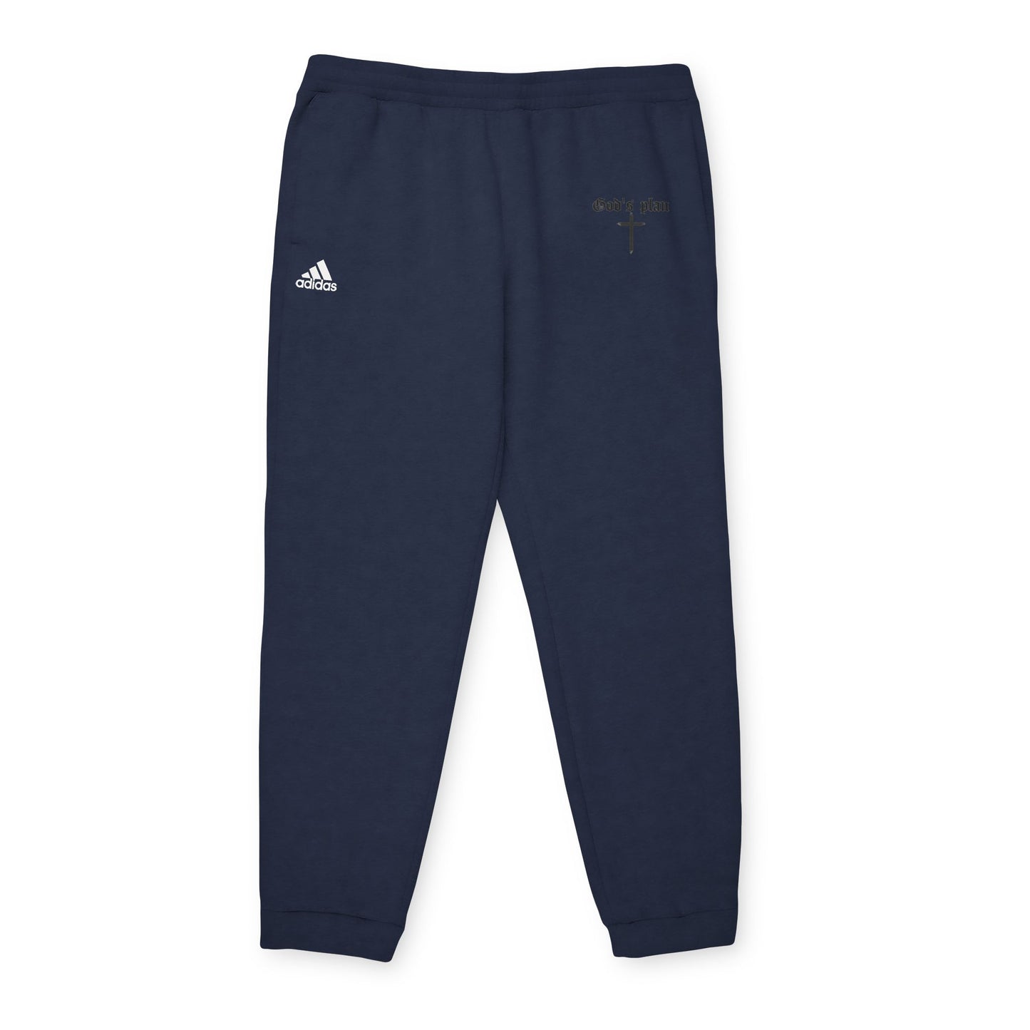 Adidas Unisex Fleece Joggers - God's Plan Sportswear