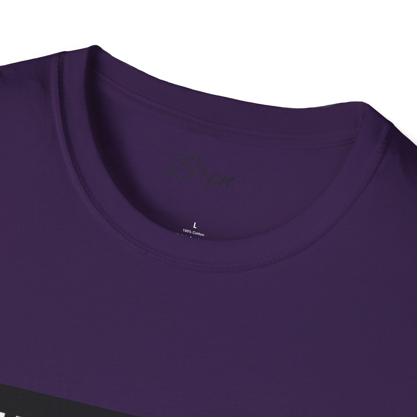 Unisex Human Error Graphic T-Shirt - Purple Design