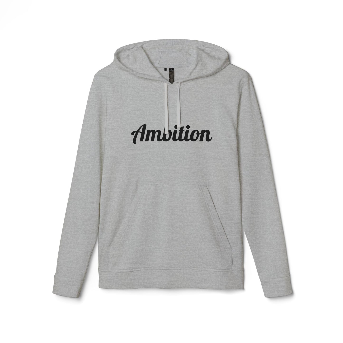 Ambition Fleece Hoodie - Unisex Comfort Wear with Inspirational Quote