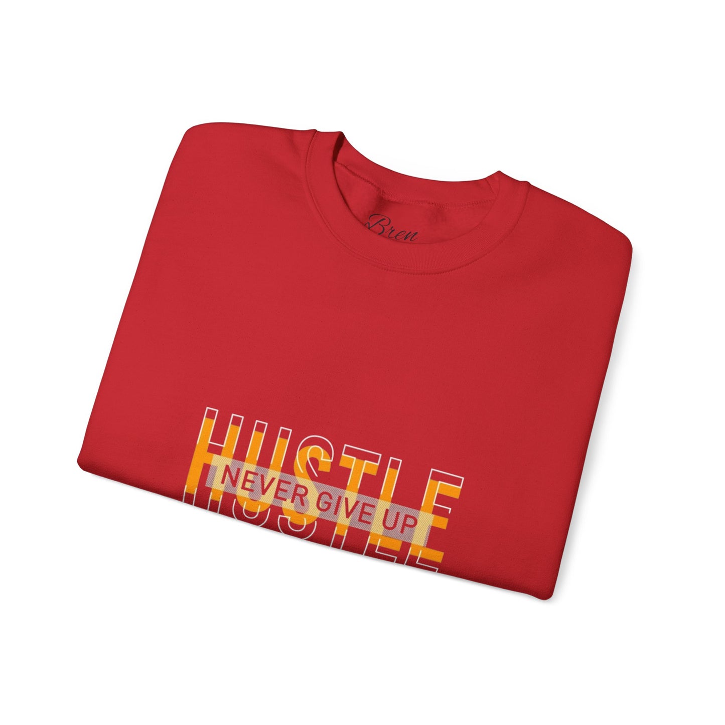Hustle Crewneck Sweatshirt - Unisex Heavy Blend™ - Motivational Design
