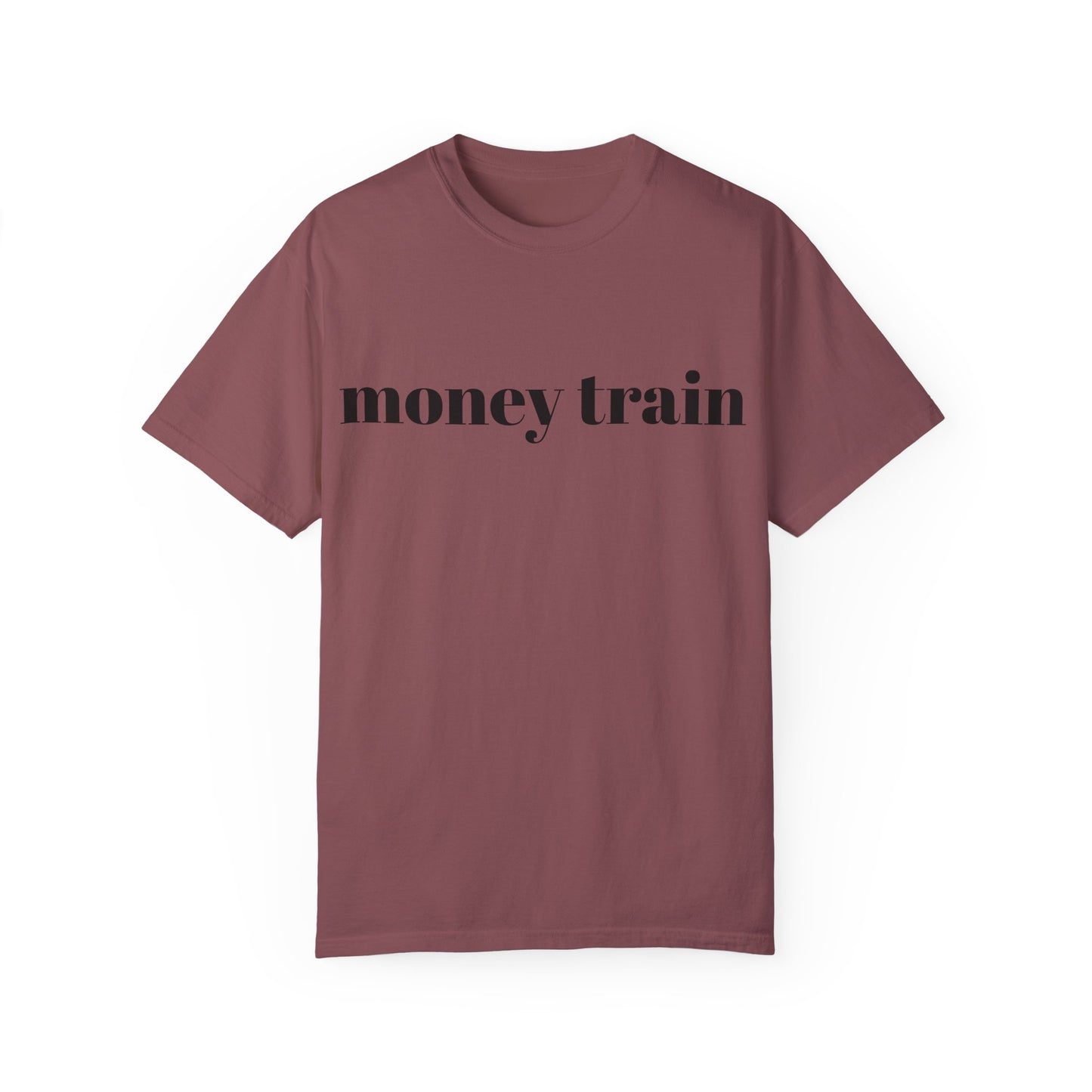 Money Train Unisex Garment-Dyed T-Shirt - Trendy Casual Wear for Money Enthusiasts