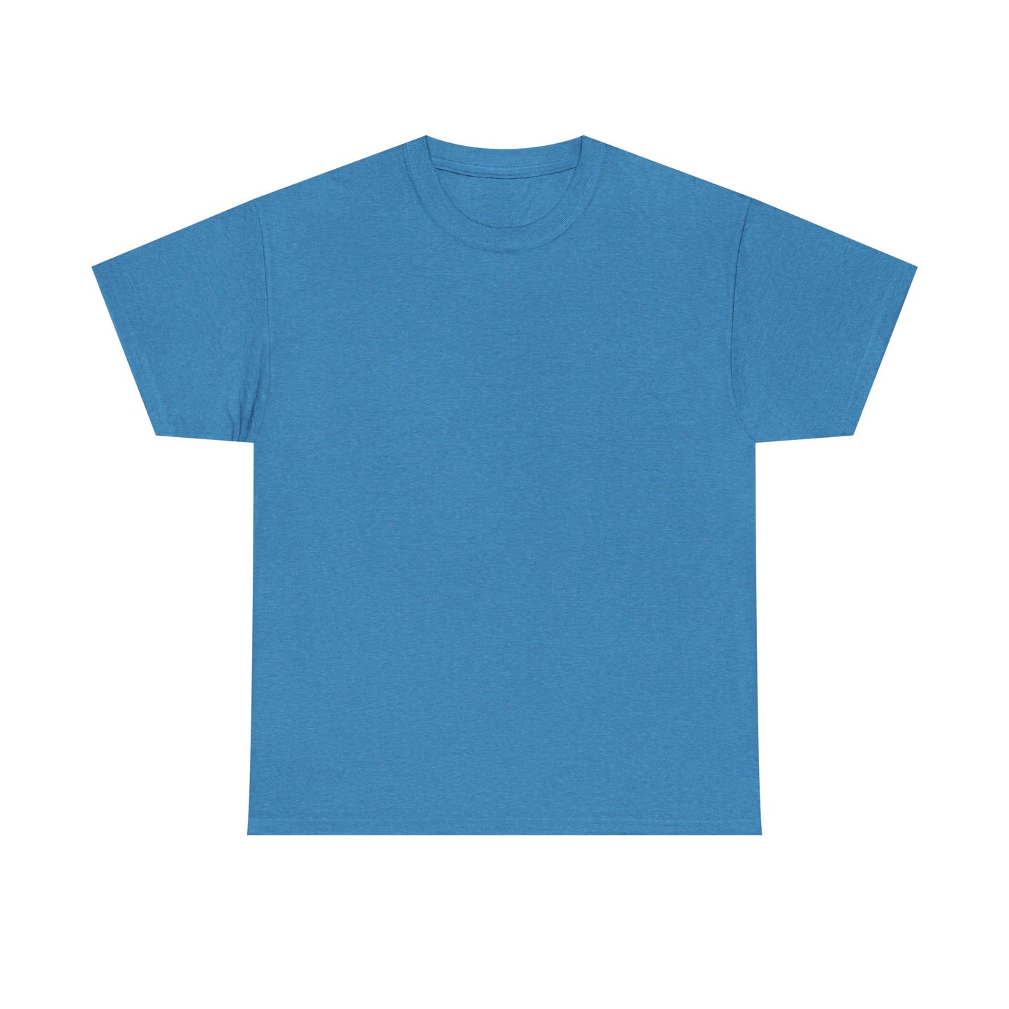 Inspirational Unisex Heavy Cotton Tee - "Never Give Up"