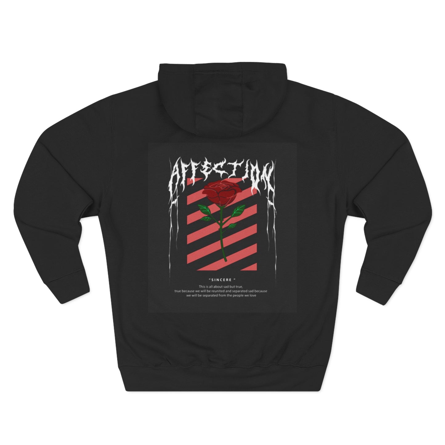 Stylish Three-Panel Fleece Hoodie – Perfect for Casual Days and Holiday Gifting