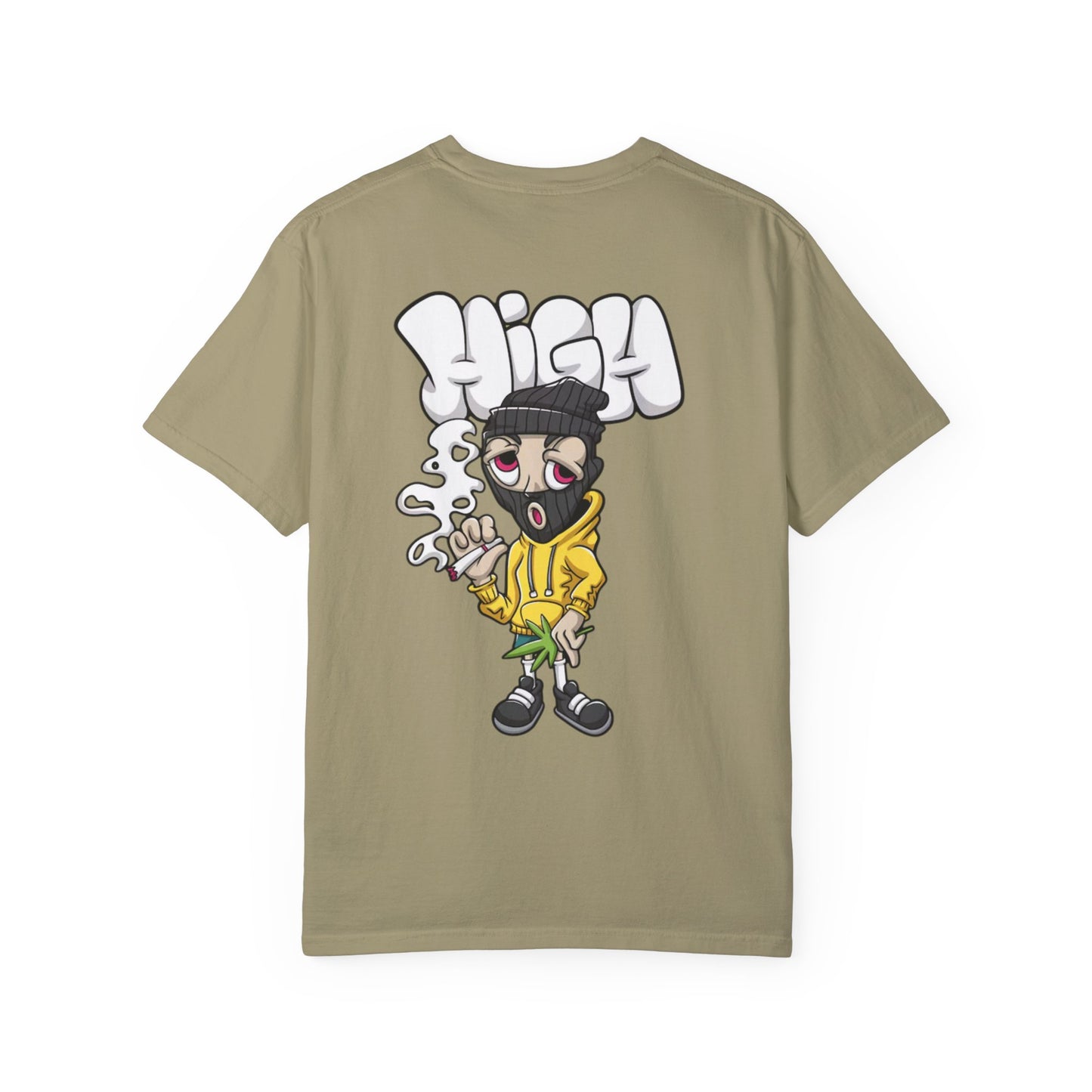 High Vibes Unisex Garment-Dyed T-Shirt - Perfect for Stoners and Casual Wear