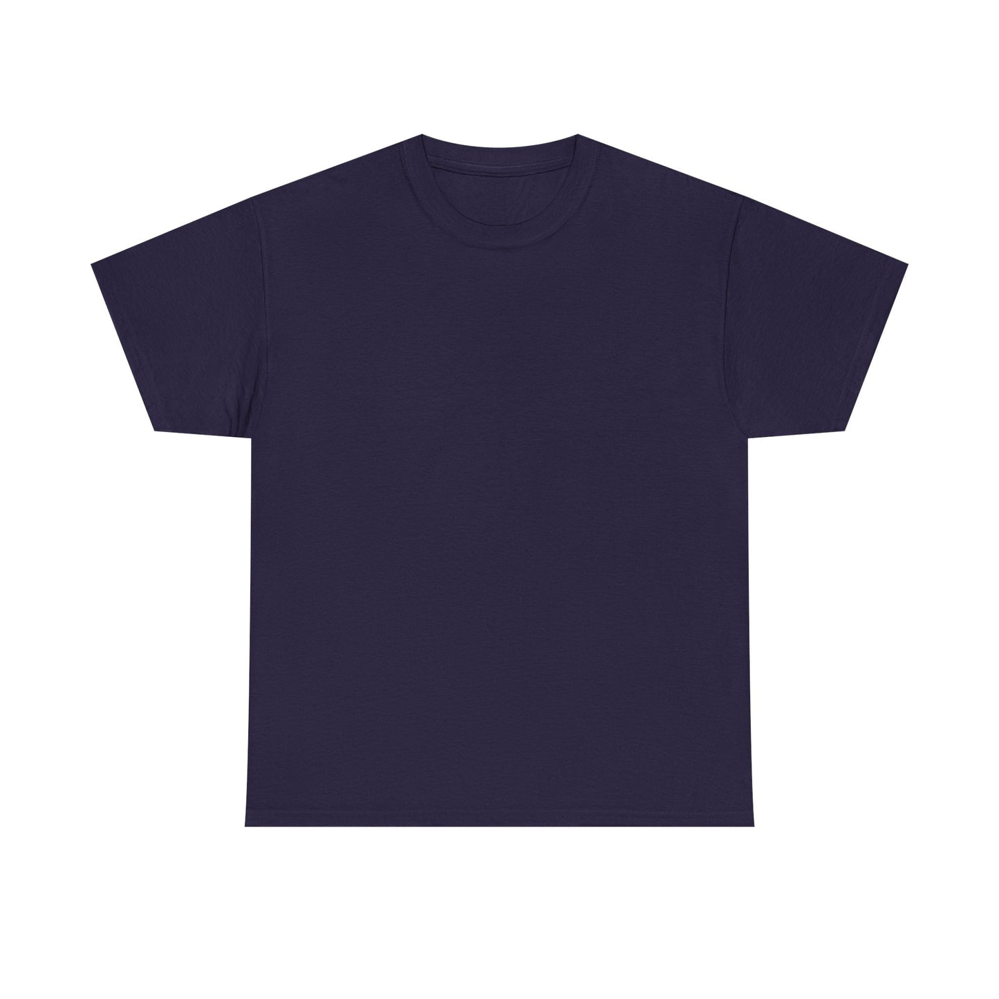Inspirational Unisex Heavy Cotton Tee - "Never Give Up"