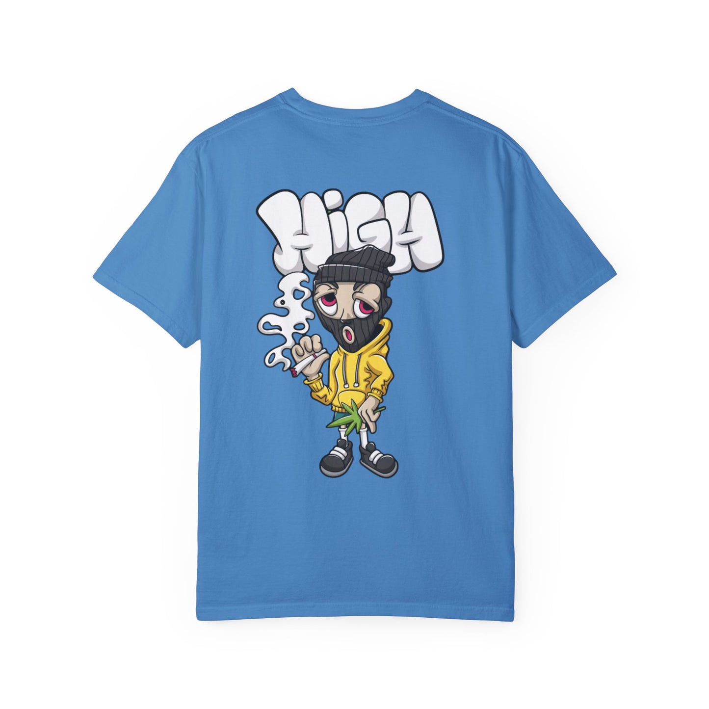 High Vibes Unisex Garment-Dyed T-Shirt - Perfect for Stoners and Casual Wear