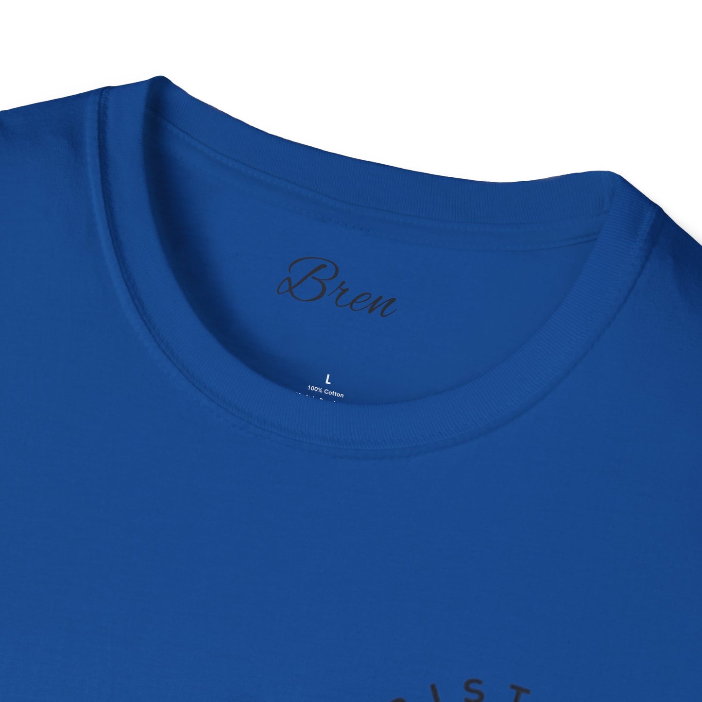 Unisex Softstyle T-Shirt with Cross Design - Faith-Inspired Apparel