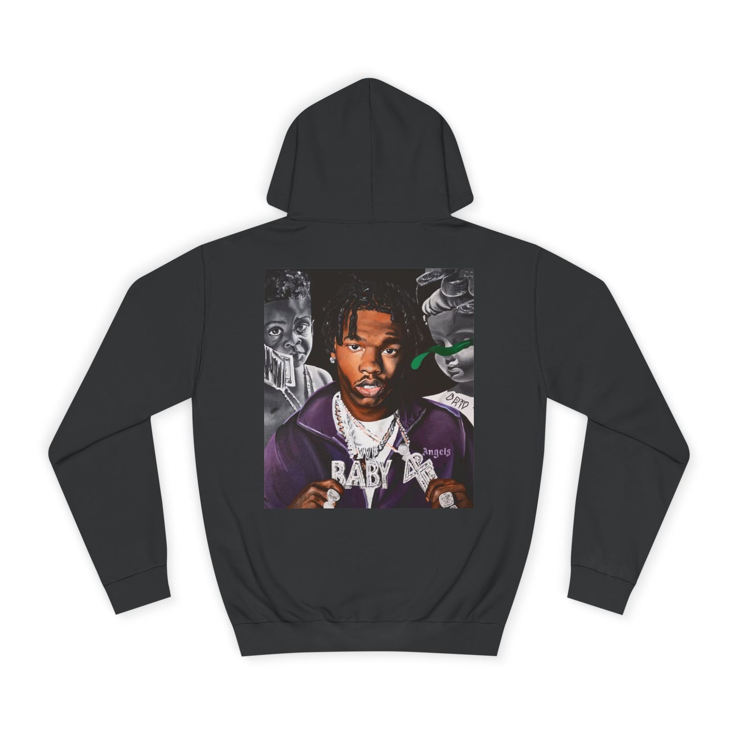 Unisex College Hoodie with Graphic Design – Music Inspired Streetwear