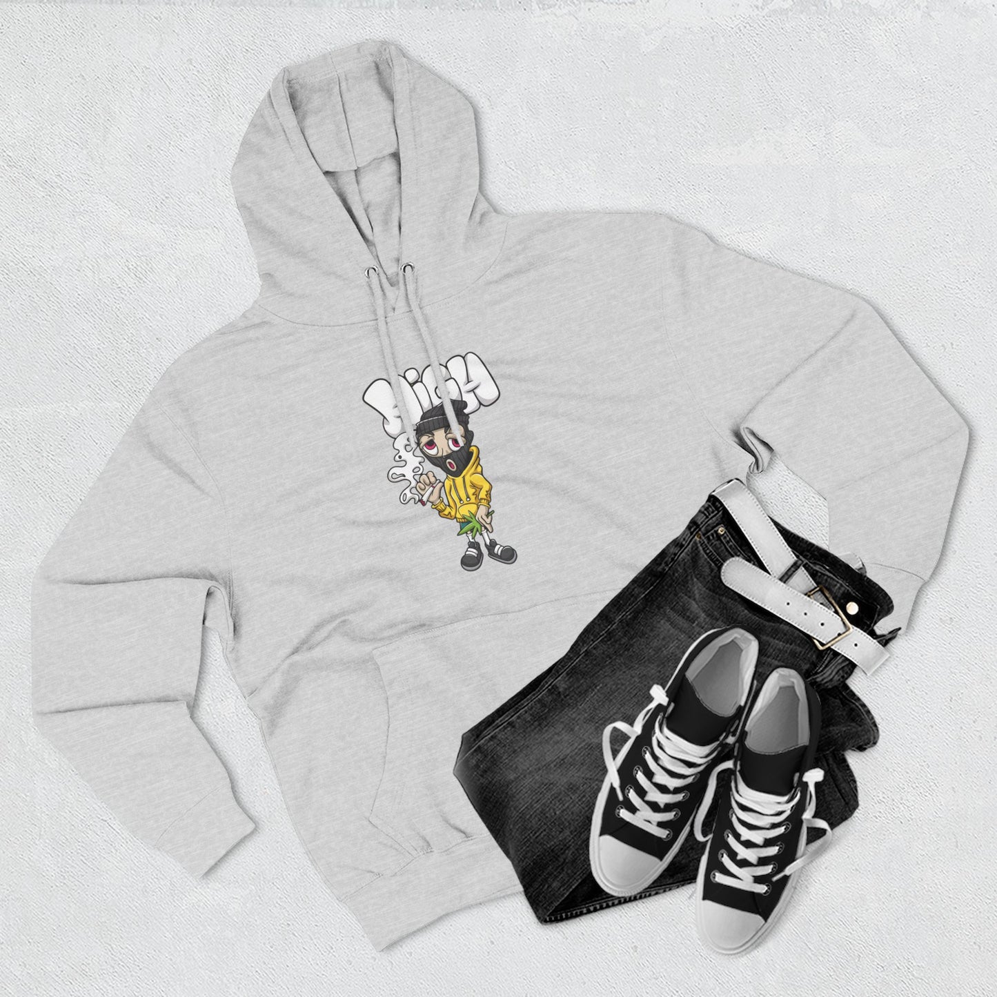 Cool Chef Fleece Hoodie - Fun Graphic Design for Food Lovers