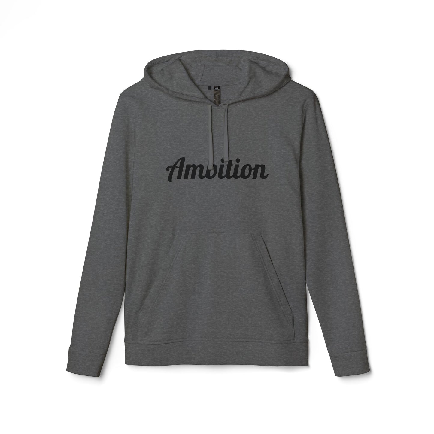 Ambition Fleece Hoodie - Unisex Comfort Wear with Inspirational Quote