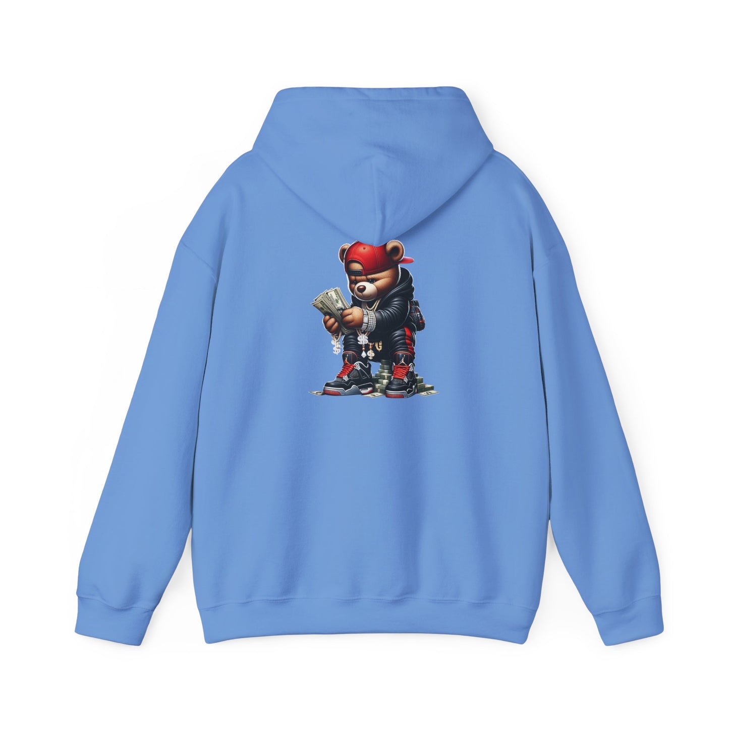 Hustle Bear Unisex Heavy Blend™ Hooded Sweatshirt | Motivational Streetwear for Entrepreneurs