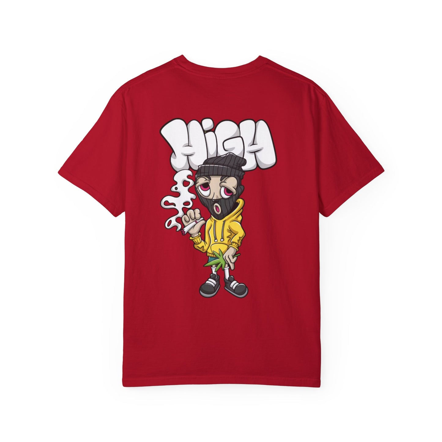 High Vibes Unisex Garment-Dyed T-Shirt - Perfect for Stoners and Casual Wear