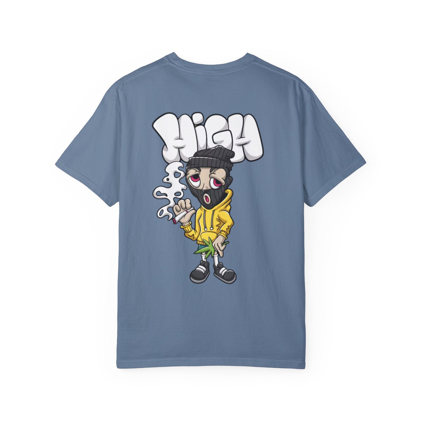 High Vibes Unisex Garment-Dyed T-Shirt - Perfect for Stoners and Casual Wear