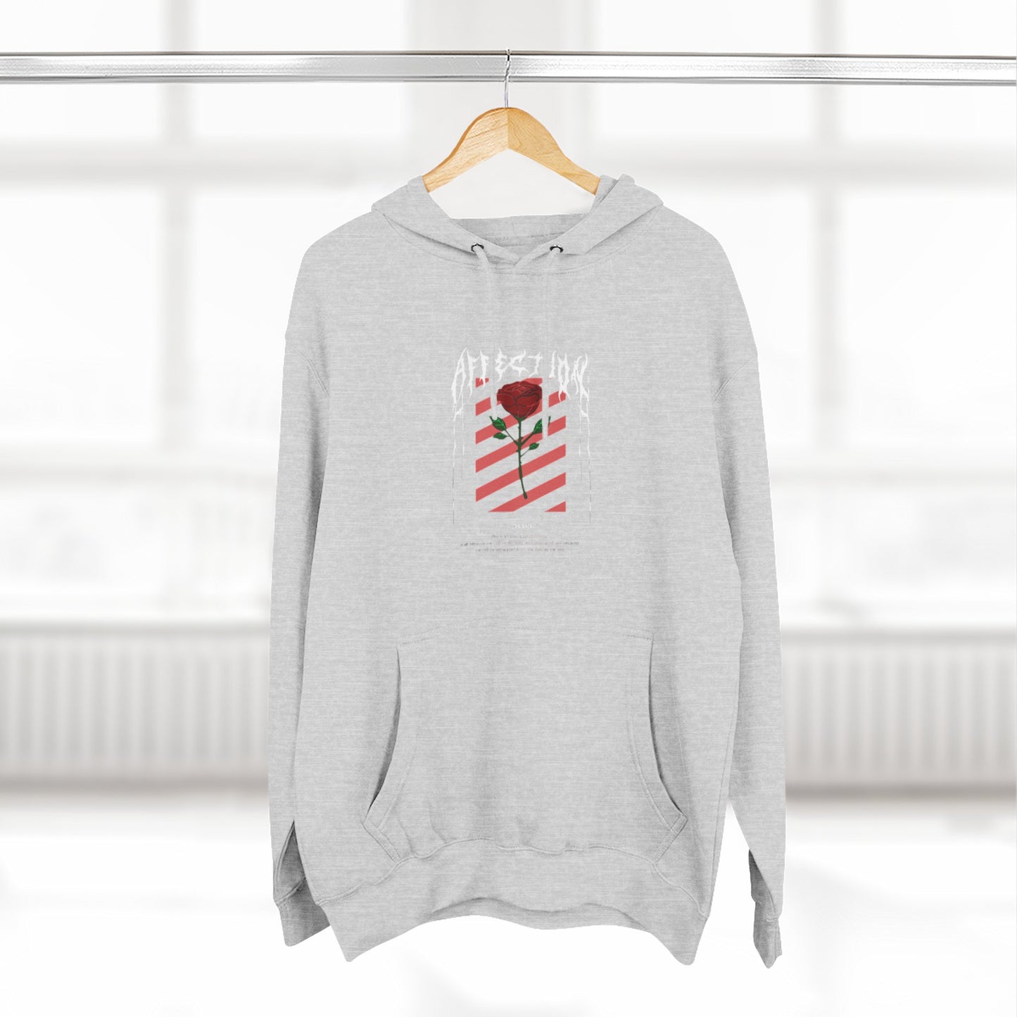Stylish Three-Panel Fleece Hoodie – Perfect for Casual Days and Holiday Gifting