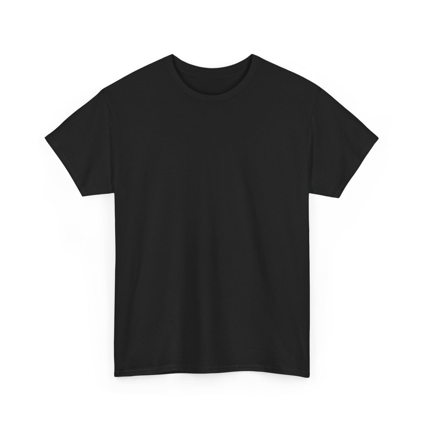 Inspirational Unisex Heavy Cotton Tee - "Never Give Up"