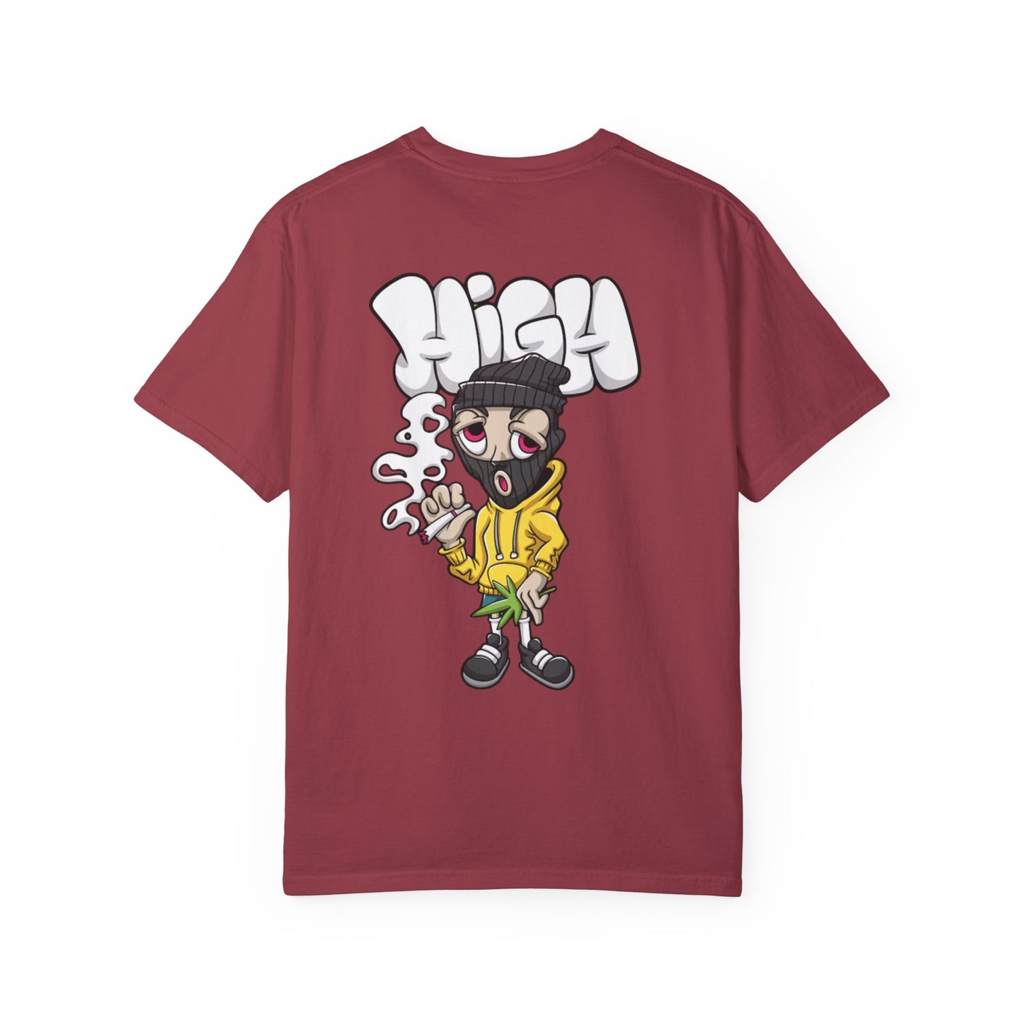 High Vibes Unisex Garment-Dyed T-Shirt - Perfect for Stoners and Casual Wear