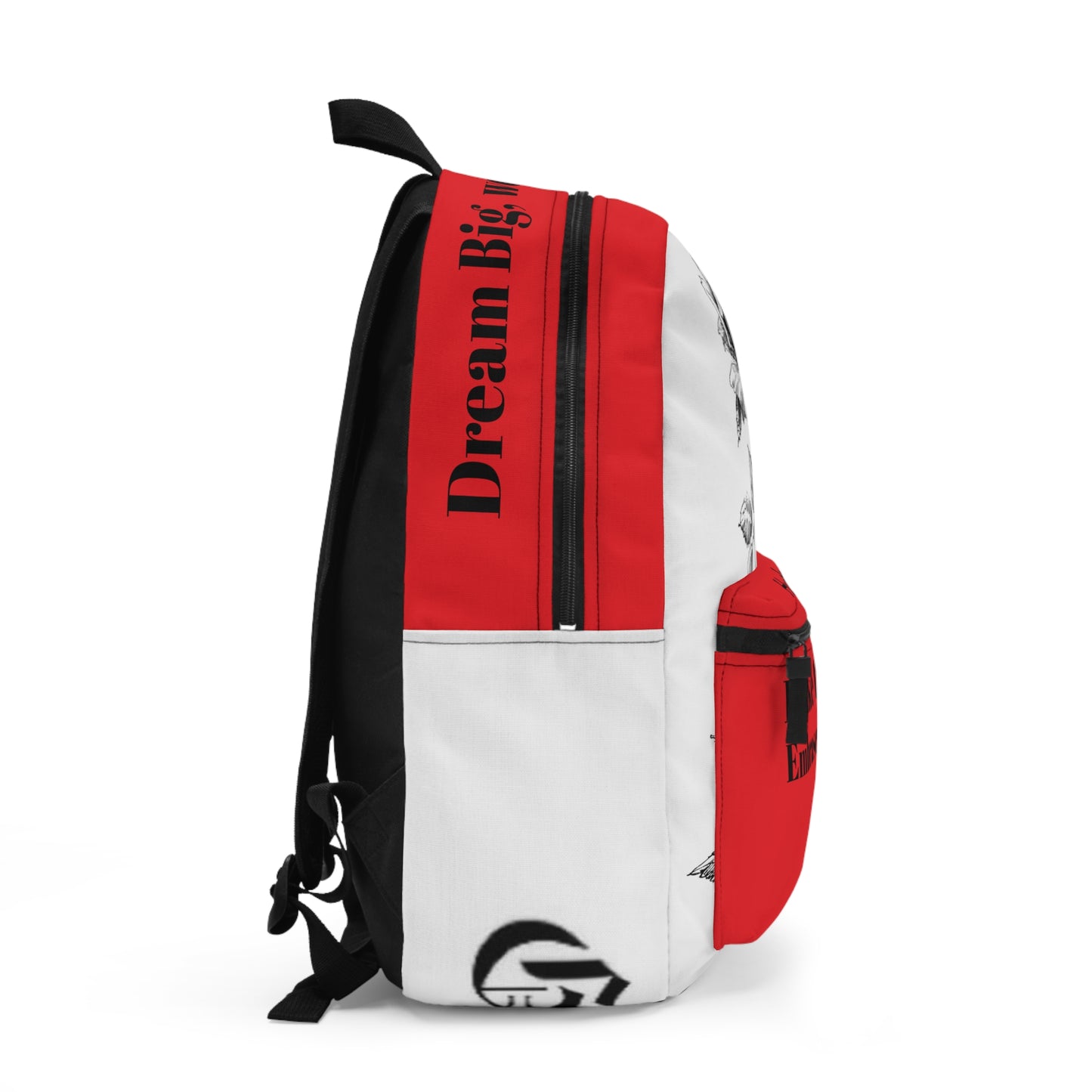 Hustle-Inspired Backpack - "Brake the Mold, Embrace the Bold"