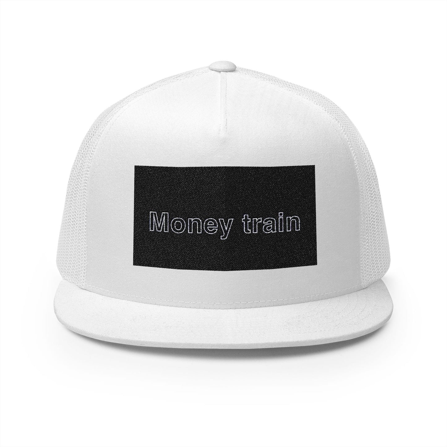 Money Train 5 Panel Trucker Cap - Stylish Embroidered Hat