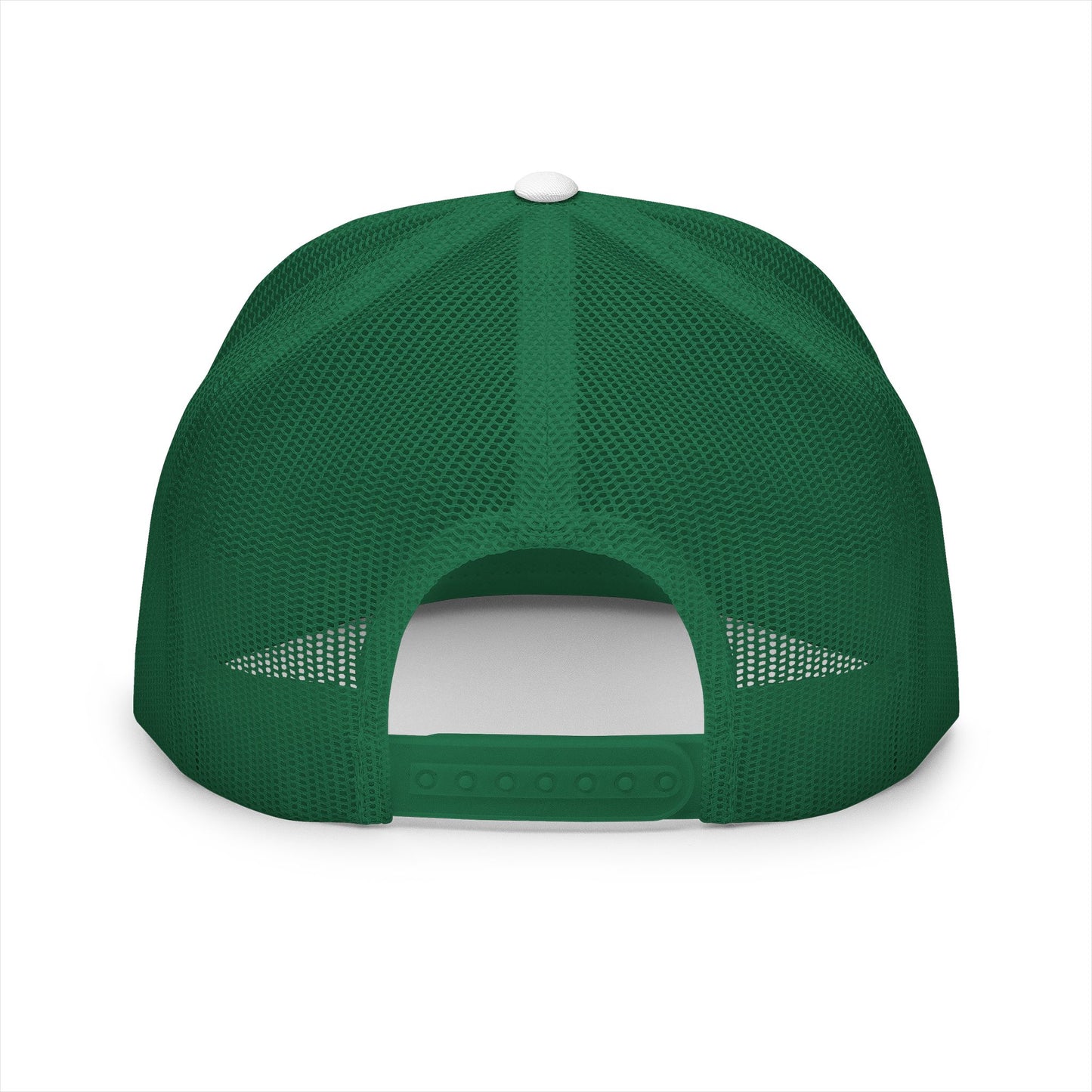 Embroidered God Trucker Cap - Stylish 5 Panel Hat for Faith & Fashion