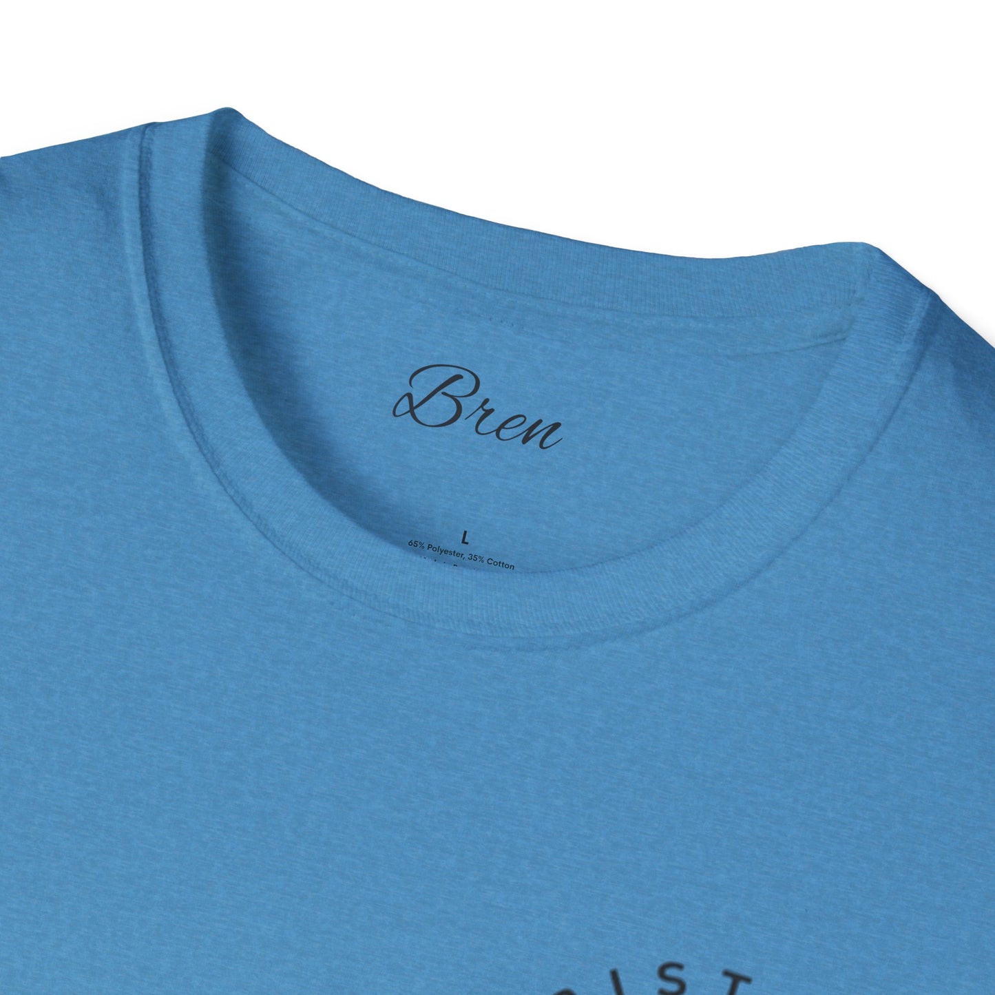 Unisex Softstyle T-Shirt with Cross Design - Faith-Inspired Apparel