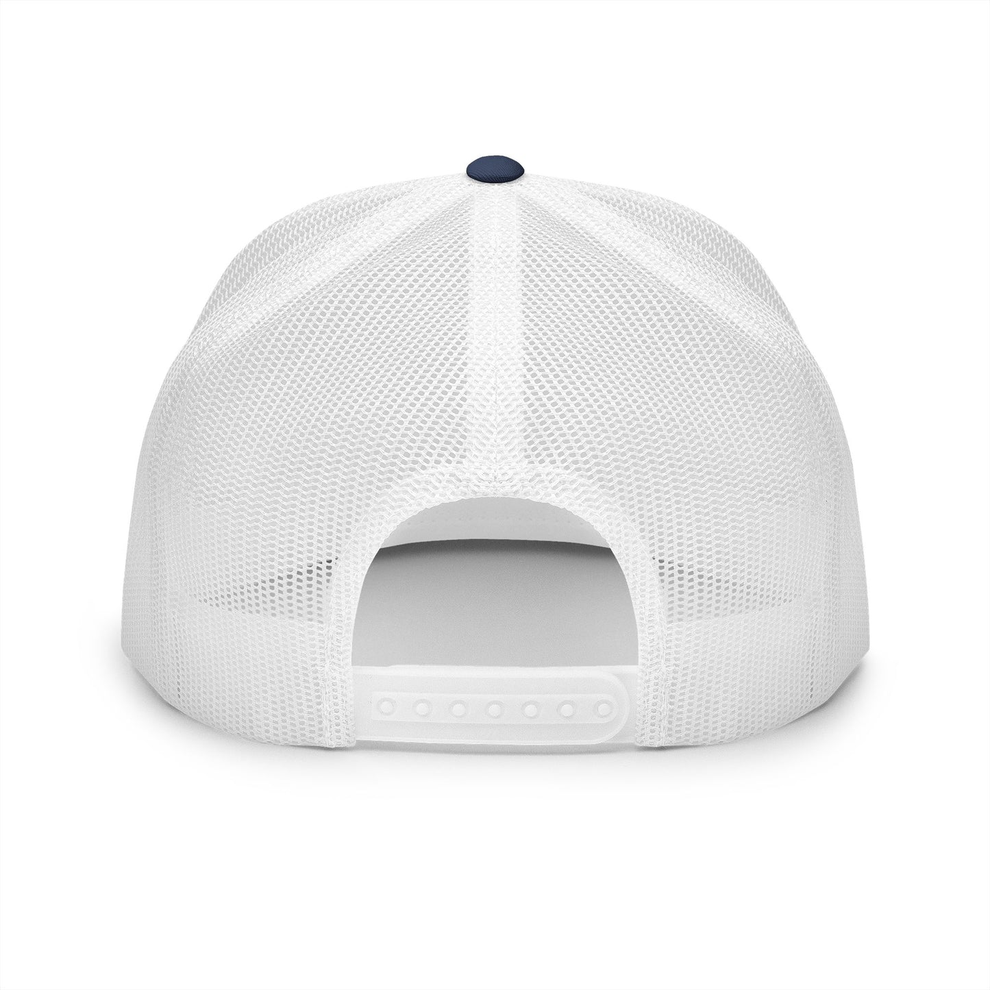Embroidered God Trucker Cap - Stylish 5 Panel Hat for Faith & Fashion