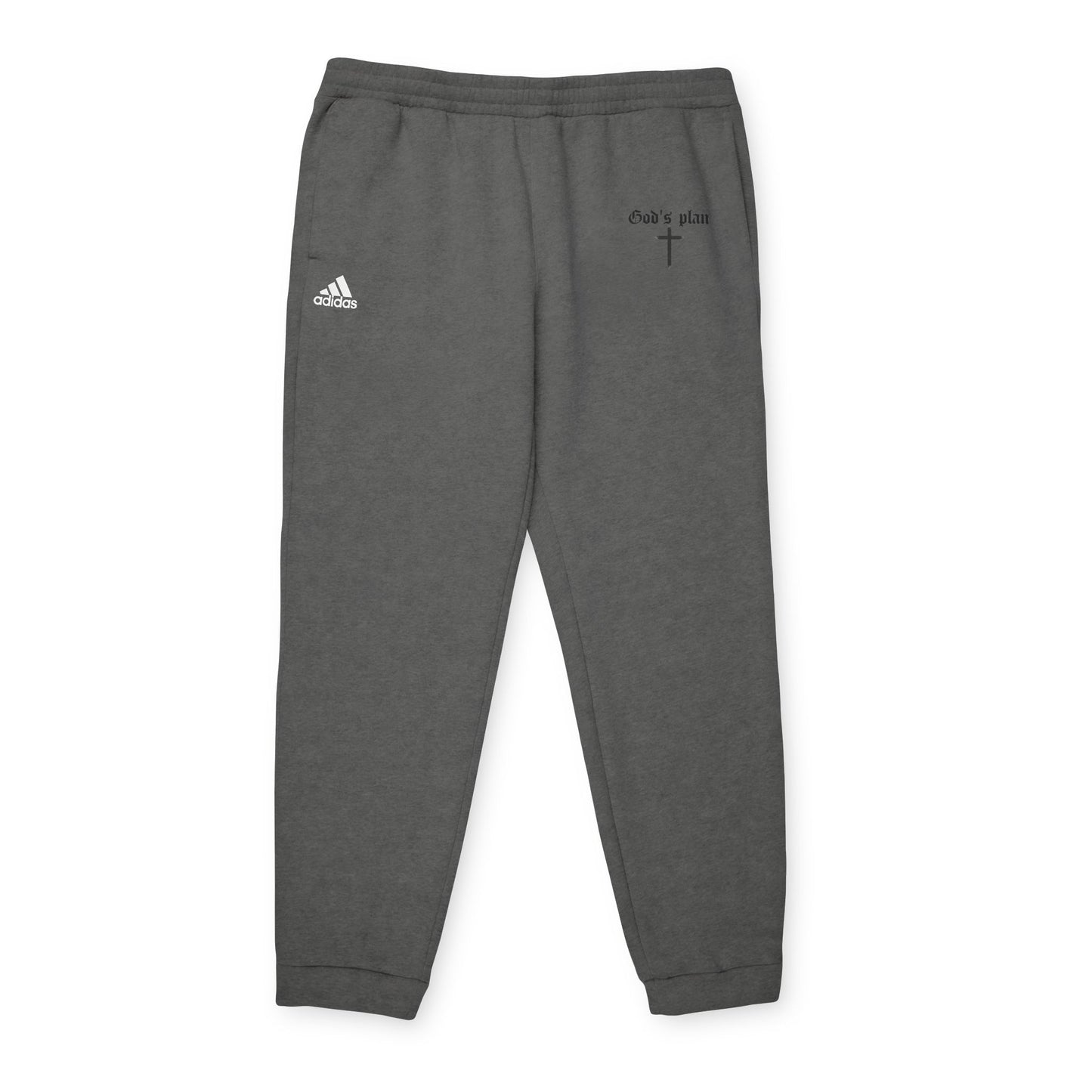 Adidas Unisex Fleece Joggers - God's Plan Sportswear