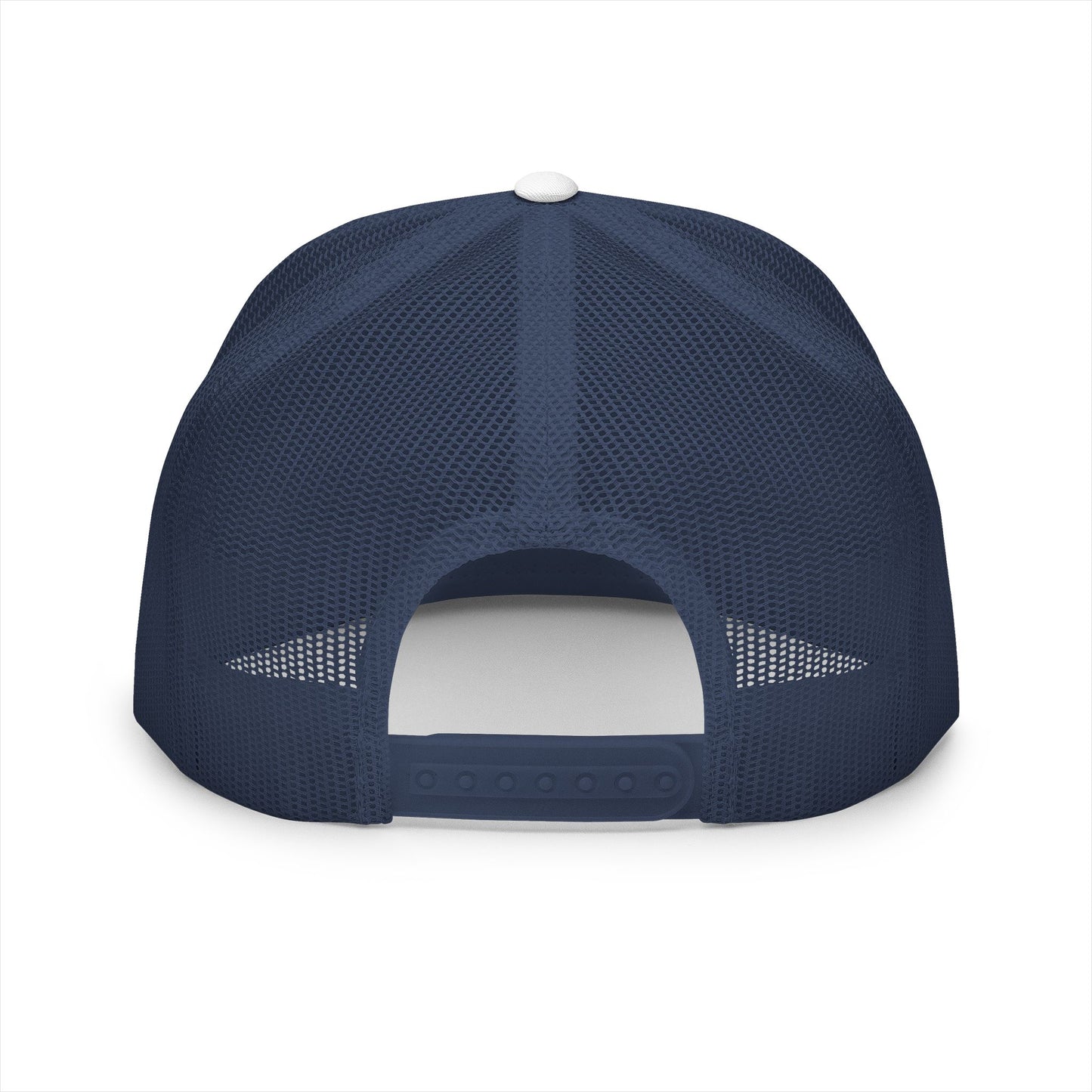 Embroidered God Trucker Cap - Stylish 5 Panel Hat for Faith & Fashion