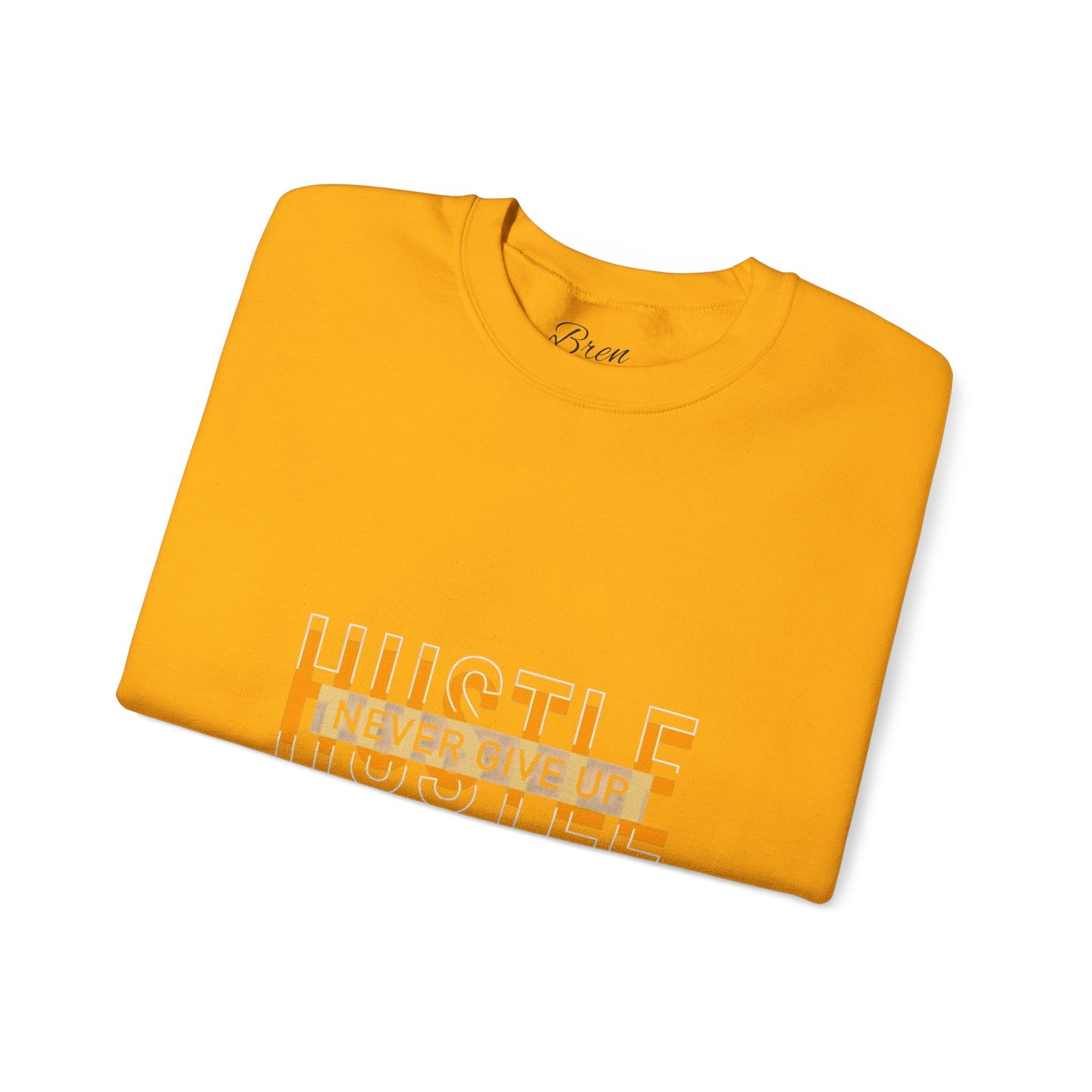 Hustle Crewneck Sweatshirt - Unisex Heavy Blend™ - Motivational Design