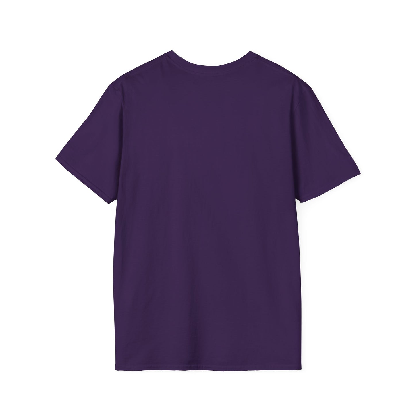 Unisex Human Error Graphic T-Shirt - Purple Design